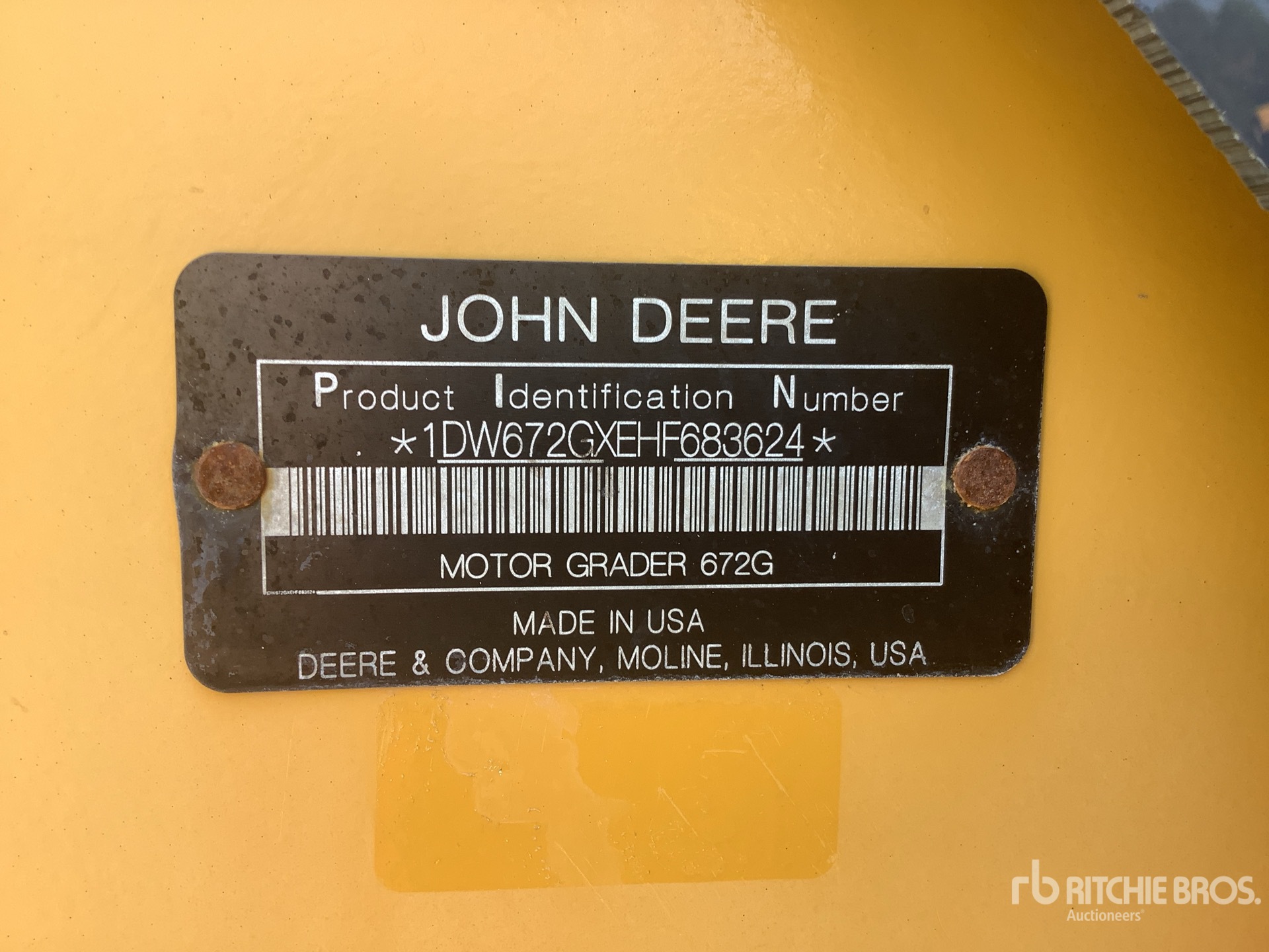 2017 John Deere 672G