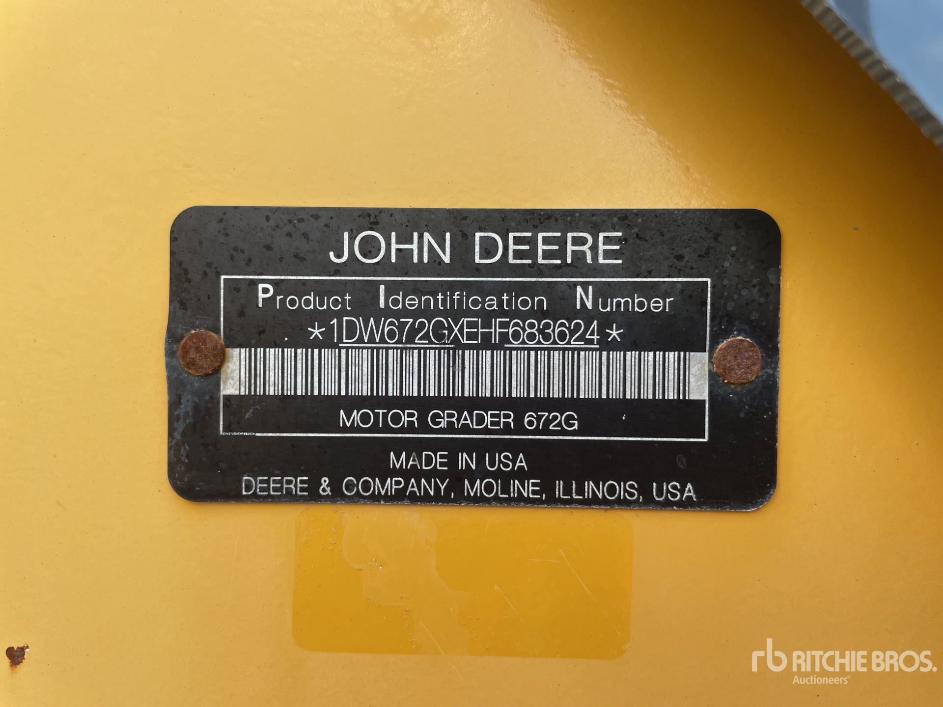 2017 John Deere 672G