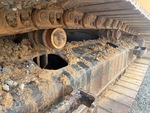 Undercarriage with Left Carrier Rollers