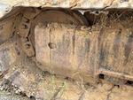 Undercarriage with Left Track Tensioner