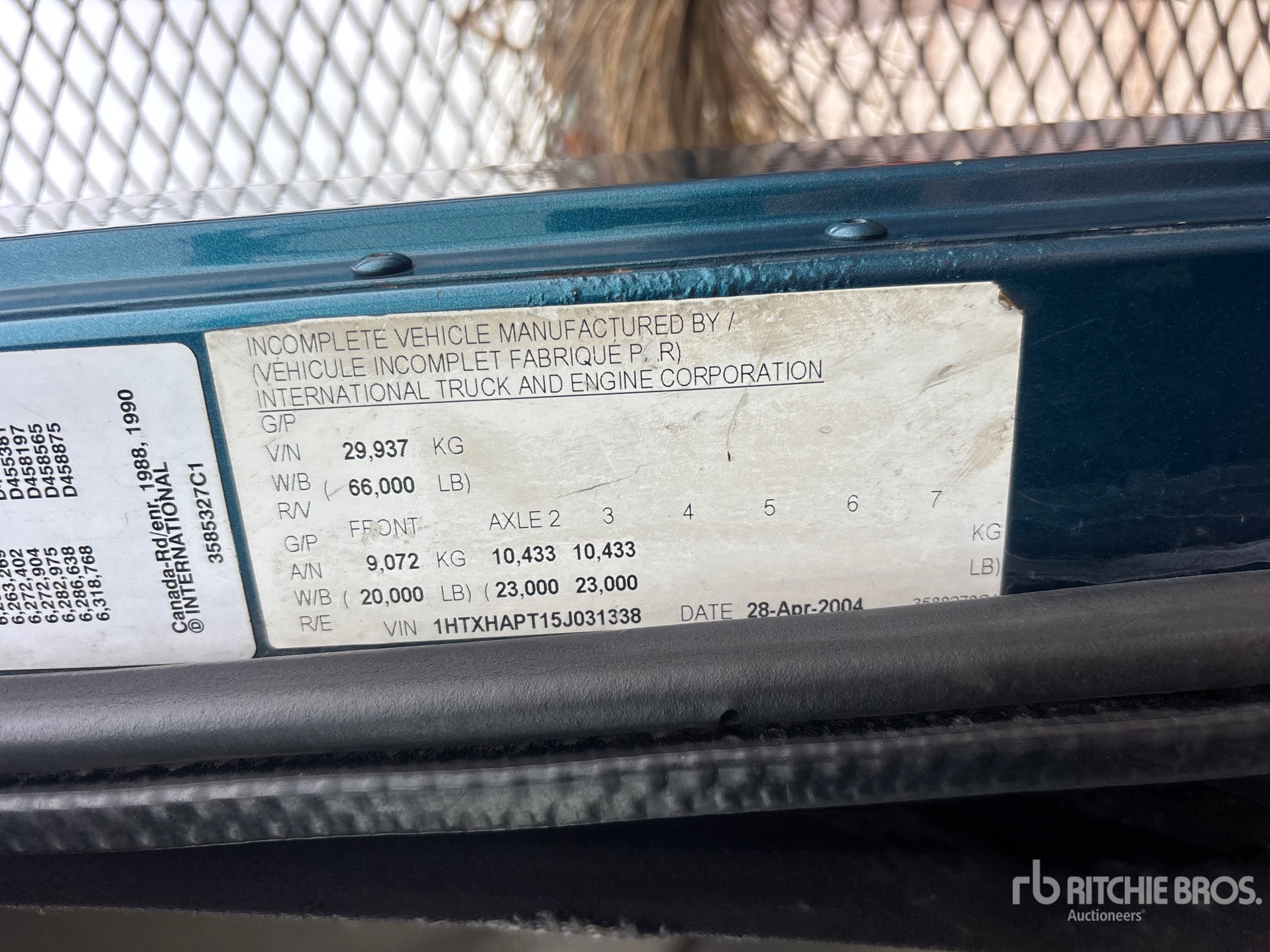 2005 International 5600I