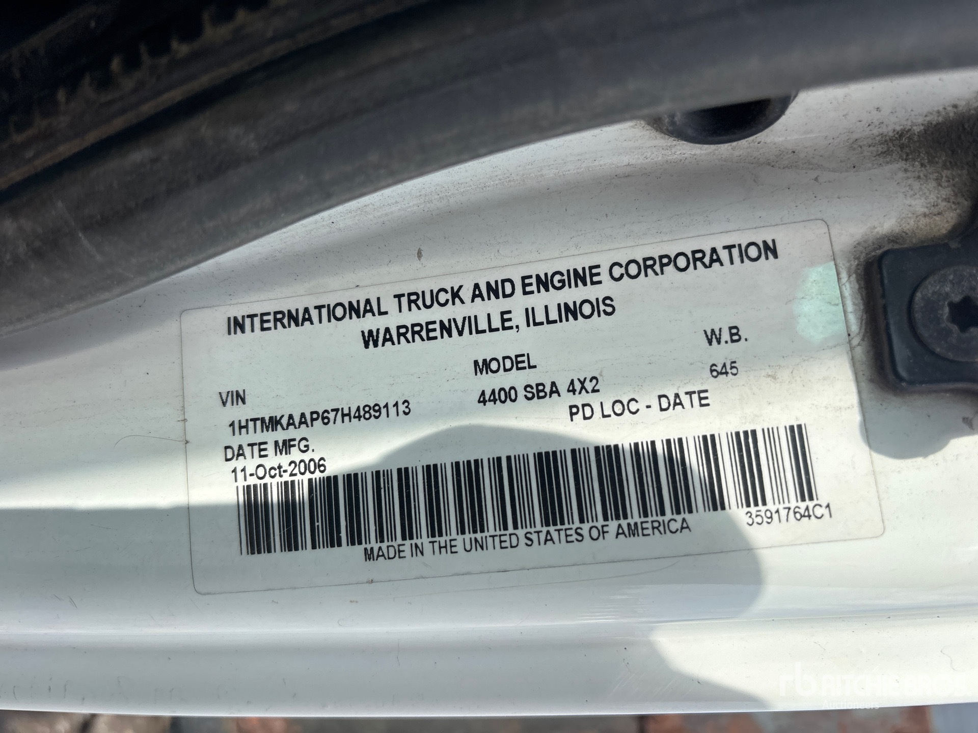 2007 International 4400