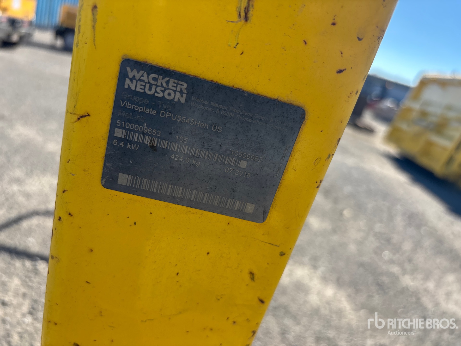 2018 Wacker Neuson DPU 5545
