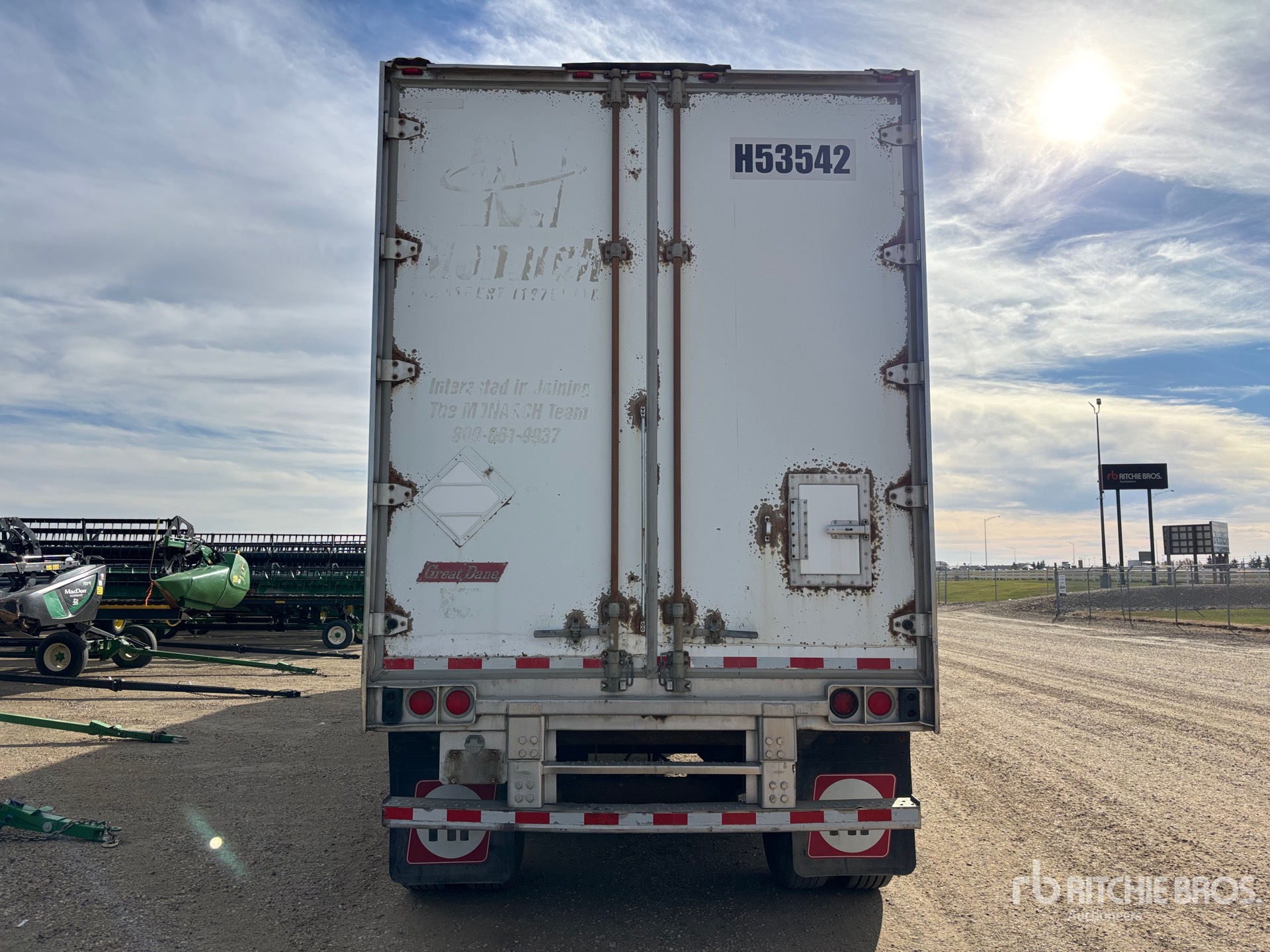 2012 Great Dane 53 FT X 102 IN TRI/A