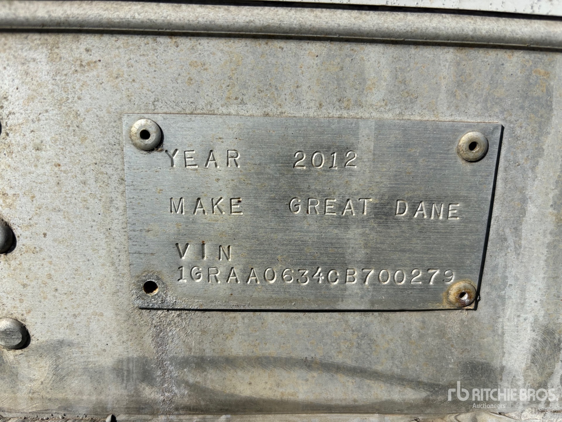 2012 Great Dane 53 FT X 102 IN TRI/A HEATED