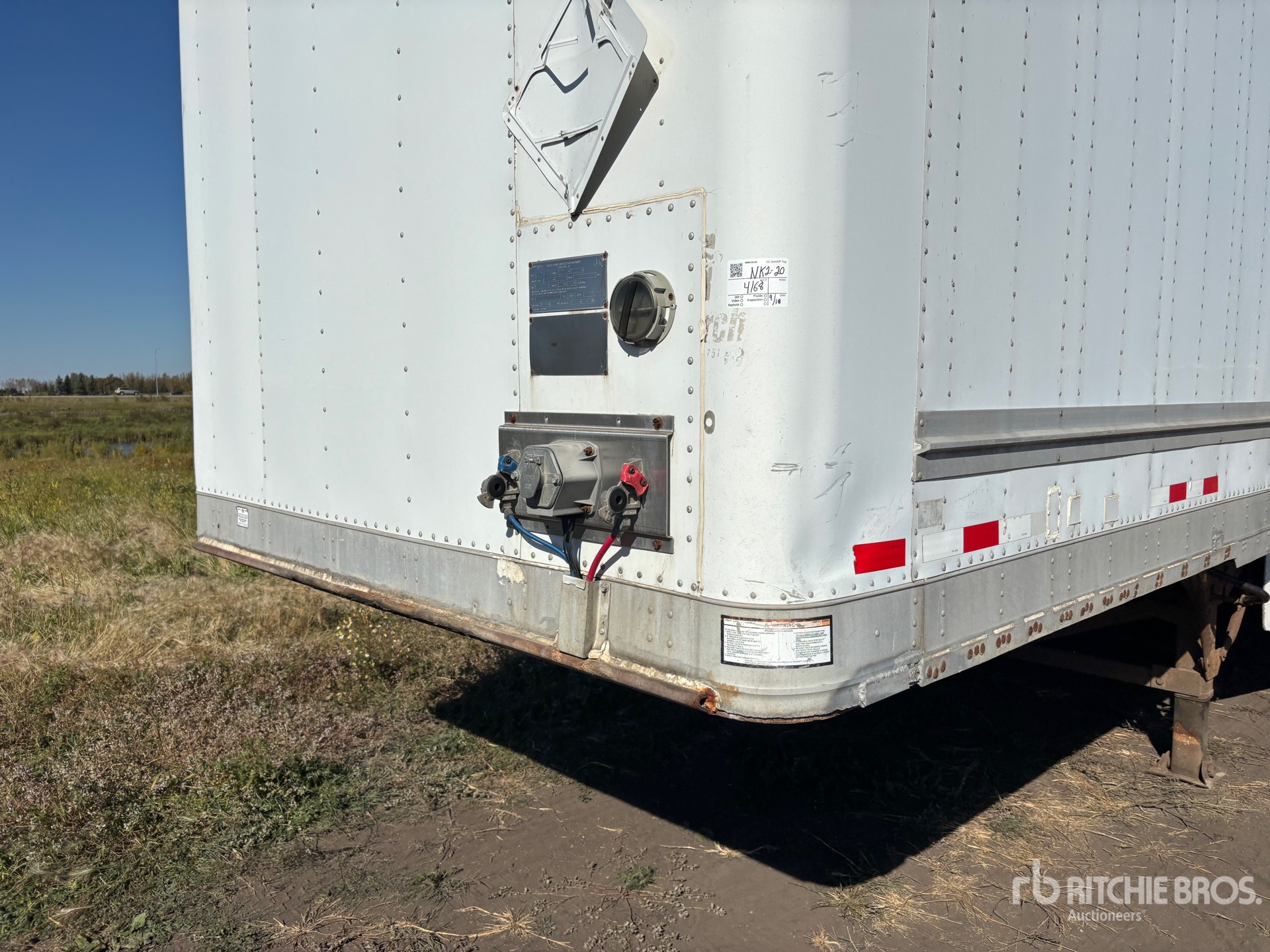 2012 Great Dane 53 FT X 102 IN TRI/A