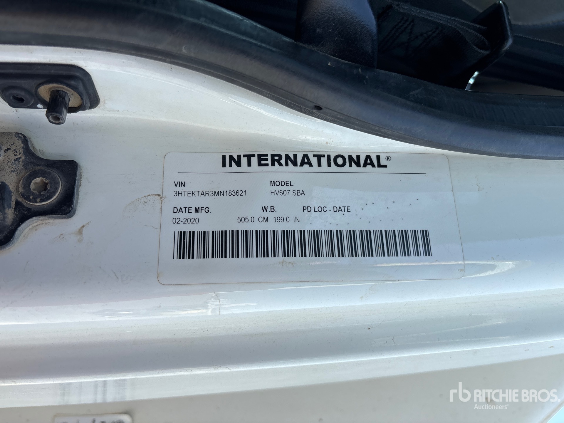 2021 International HV607