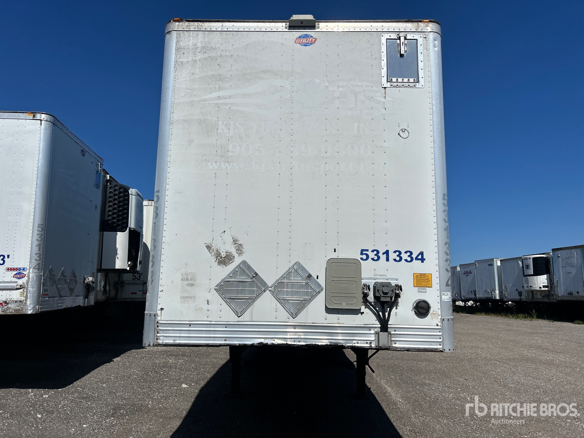2012 Utility 53 ft x 102 in T/A