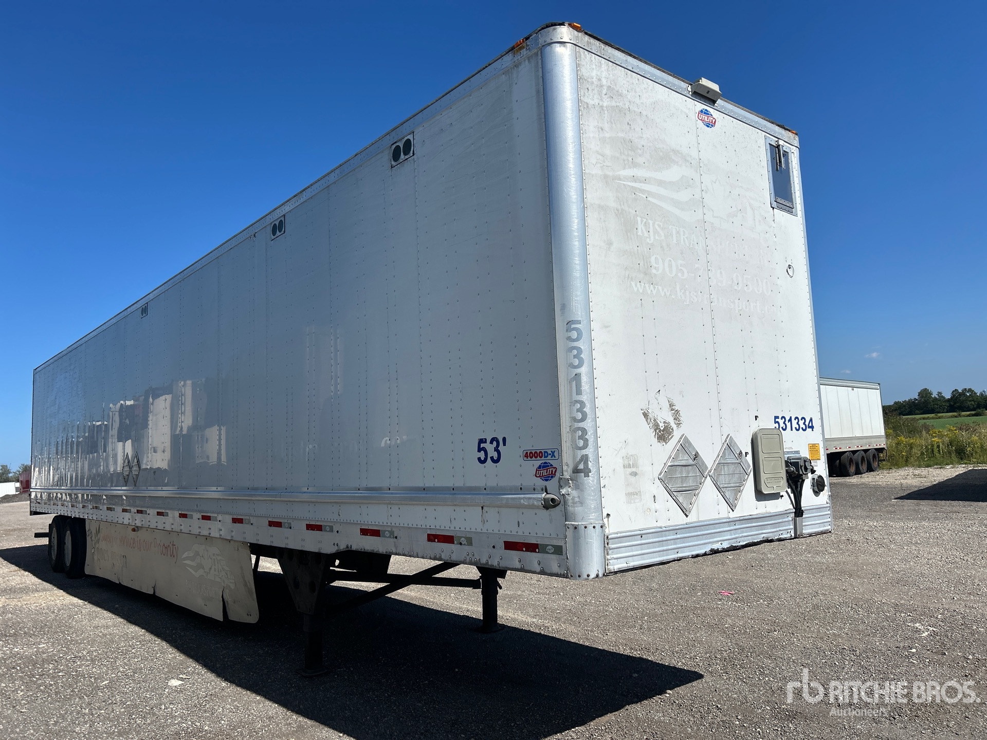 2012 Utility 53 ft x 102 in T/A