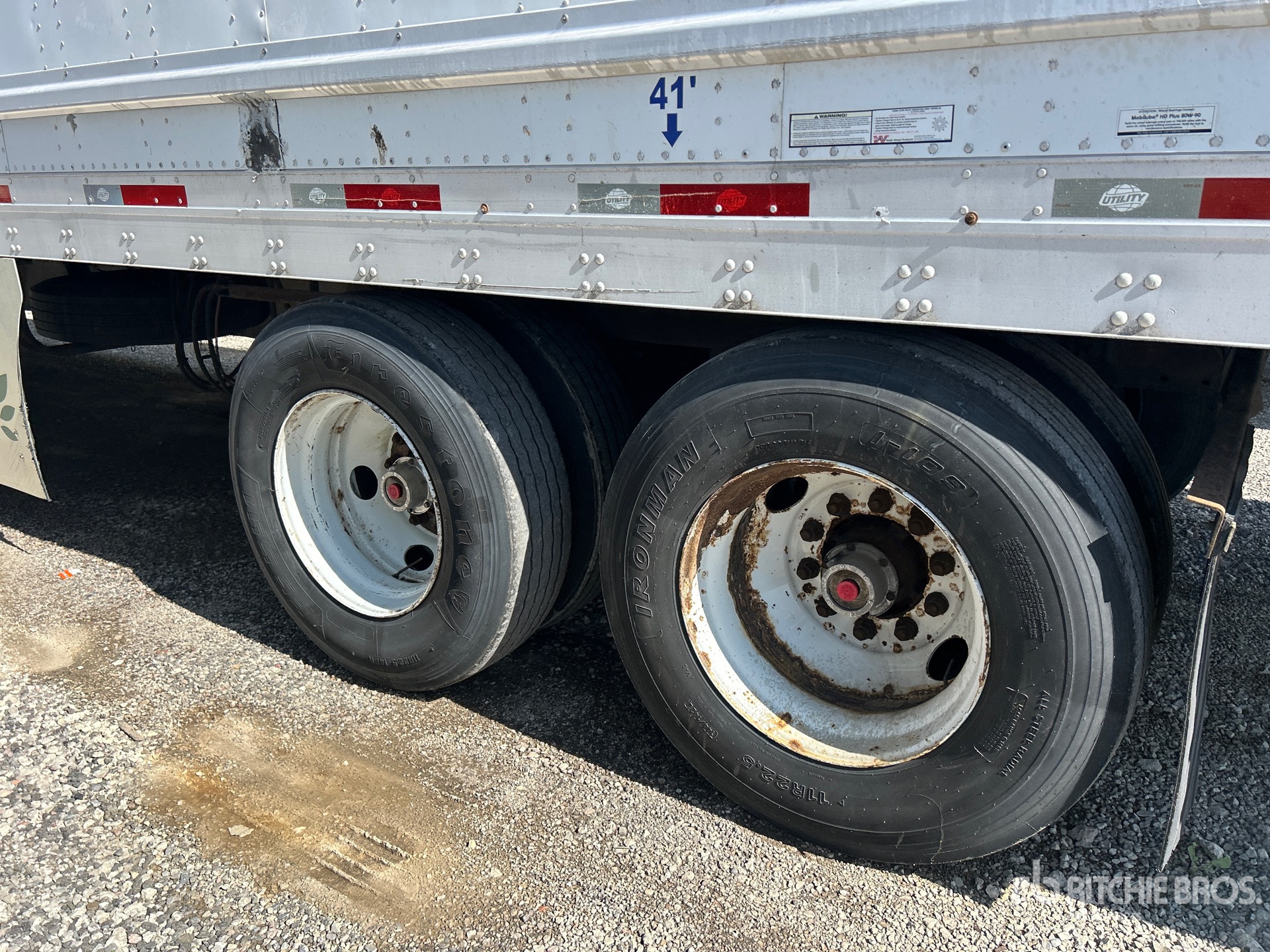 2012 Utility 53 ft x 102 in T/A