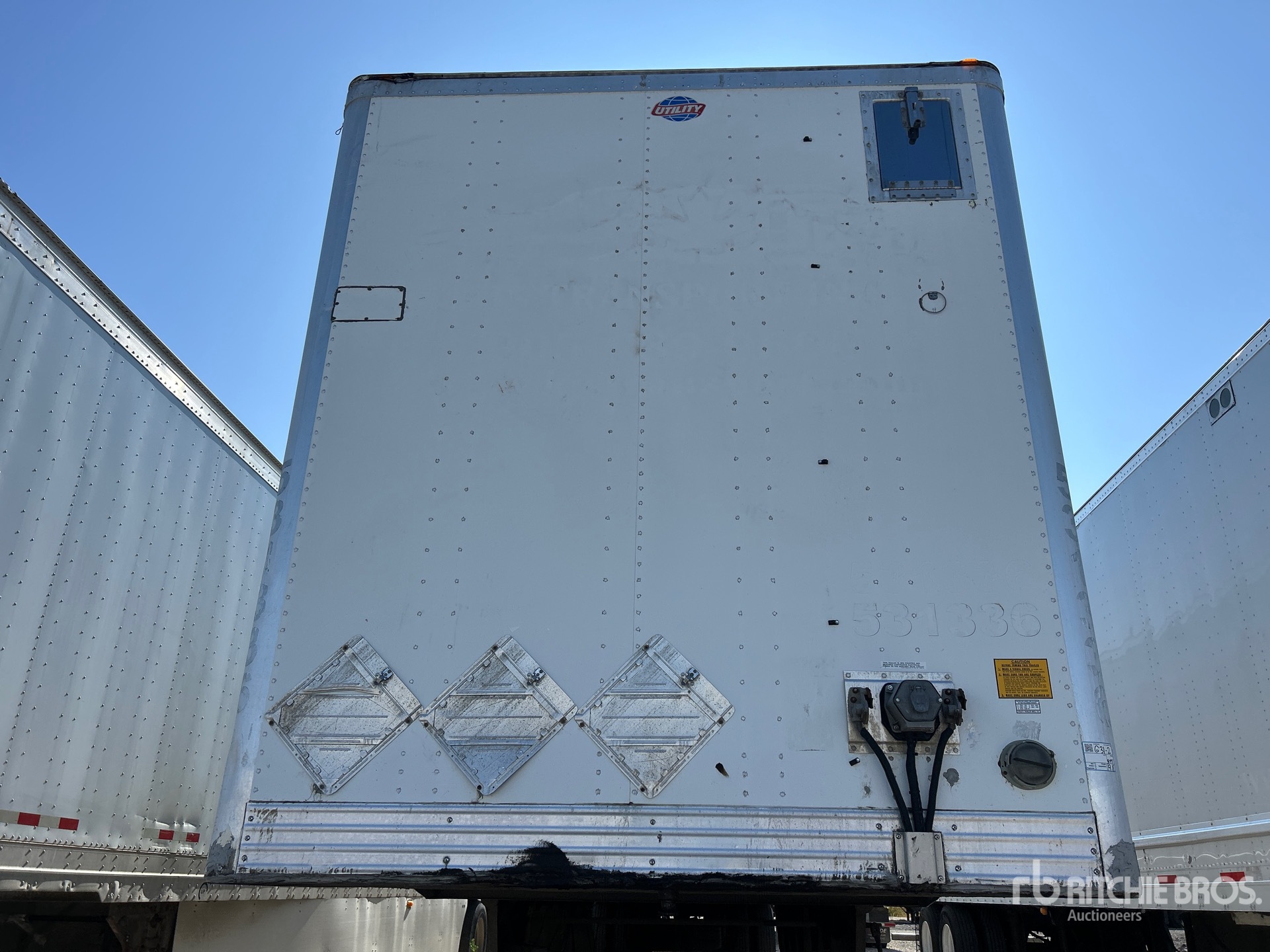 2012 Utility 53 ft x 102 in T/A