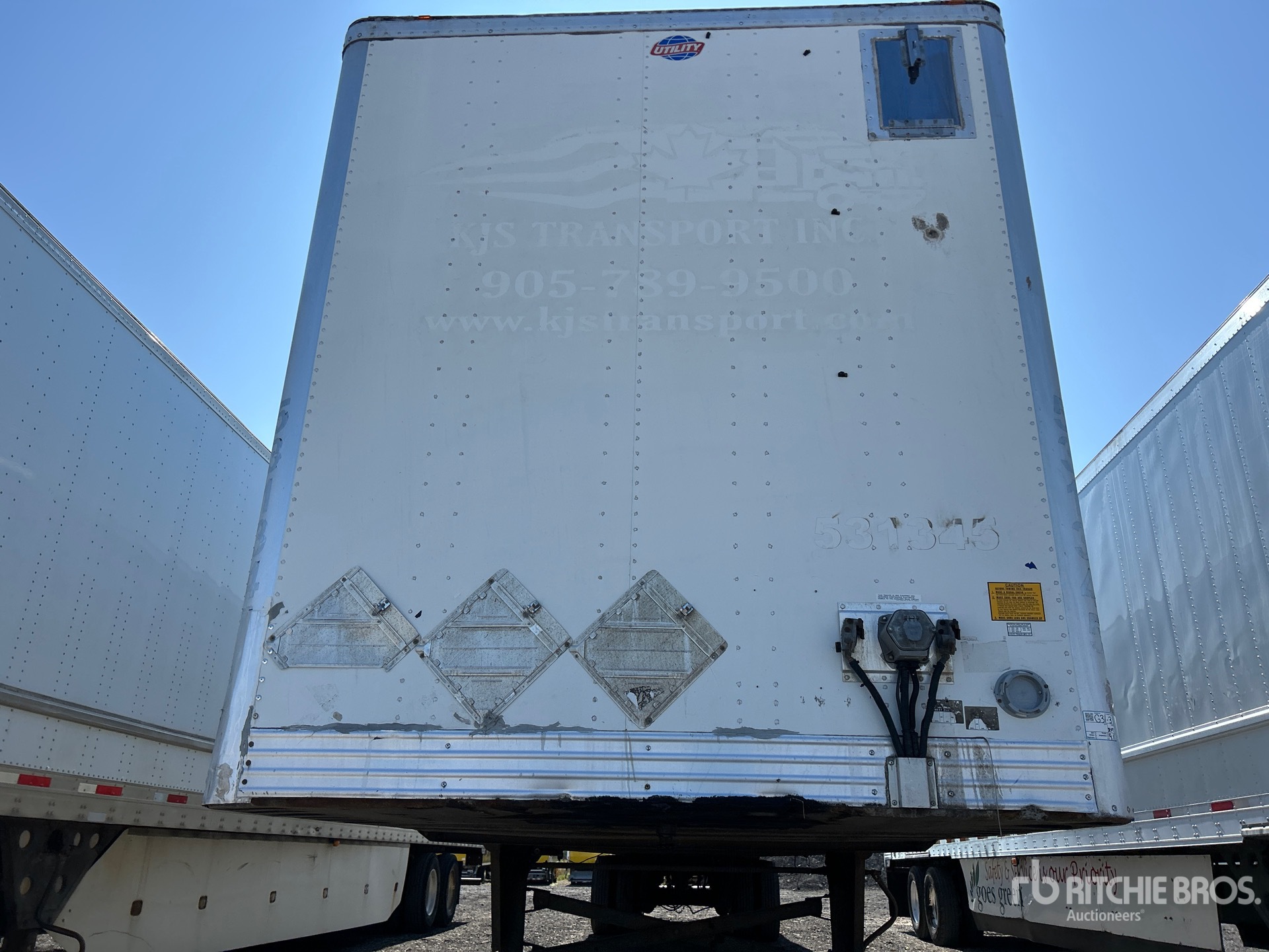 2012 Utility 53 ft x 102 in T/A