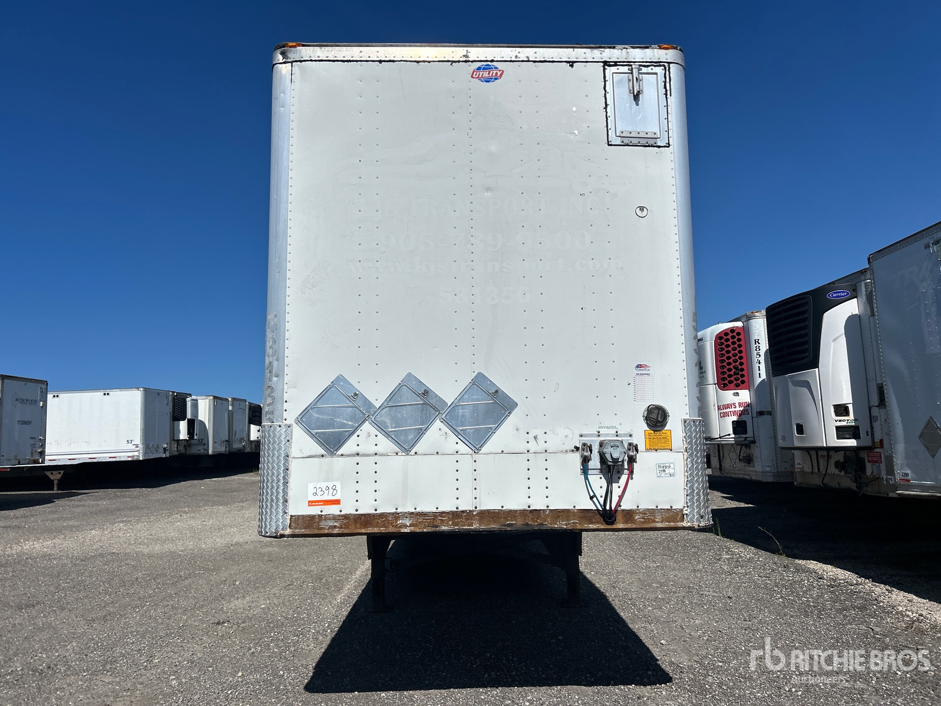 2013 Utility 53 ft x 102 in T/A