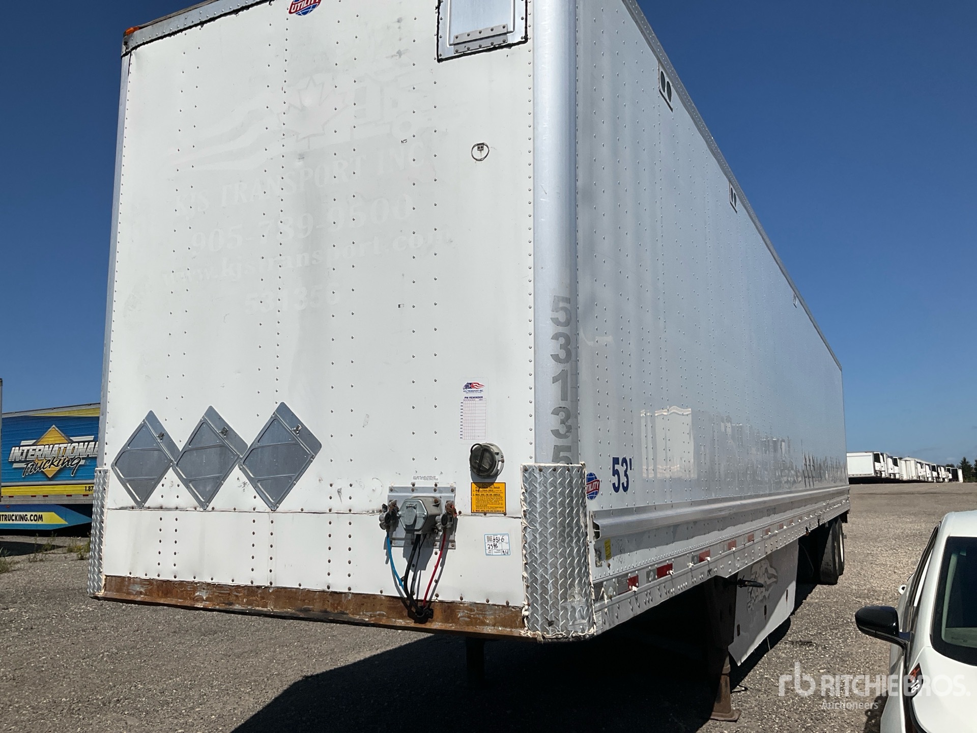 2013 Utility 53 ft x 102 in T/A