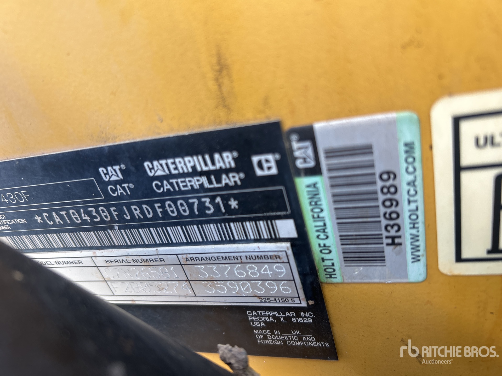 2014 Caterpillar 430F