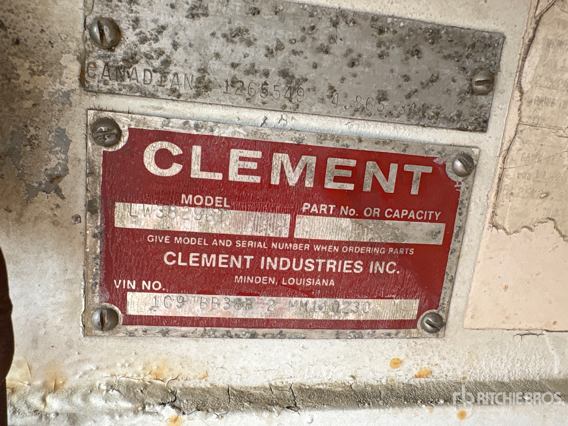 Photo of 1991 Clement LW3829