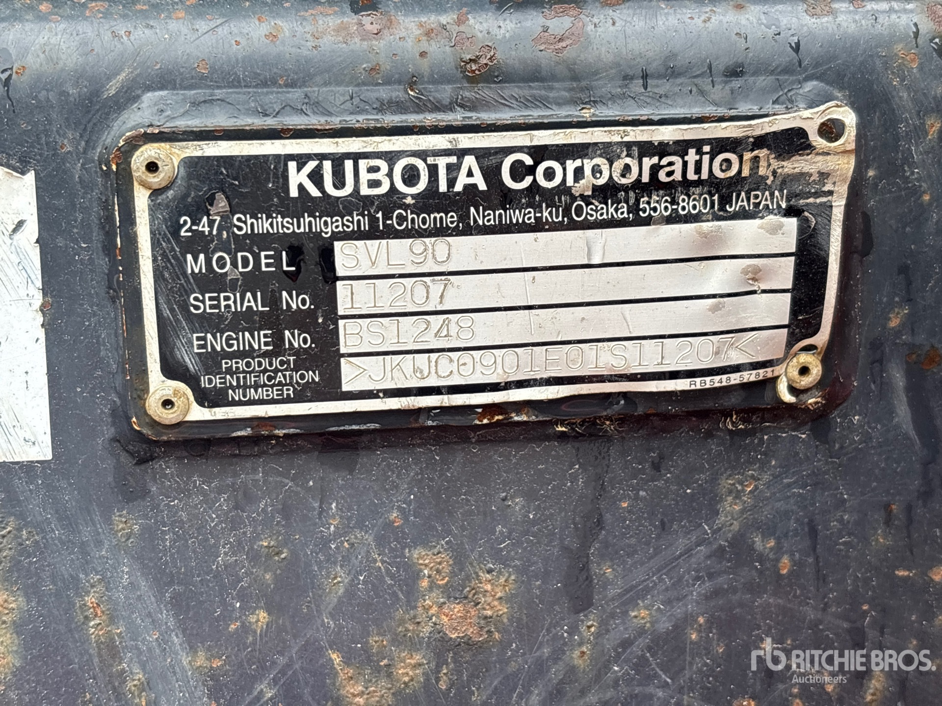 2012 Kubota SVL90