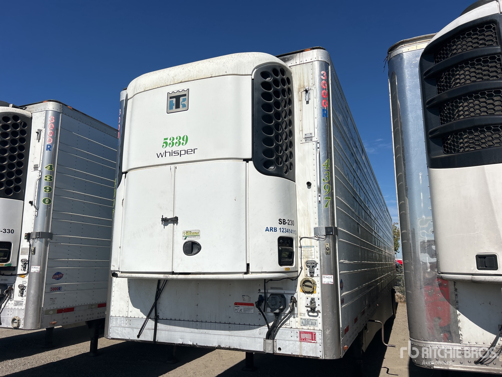 2017 Utility 53 FT T/A