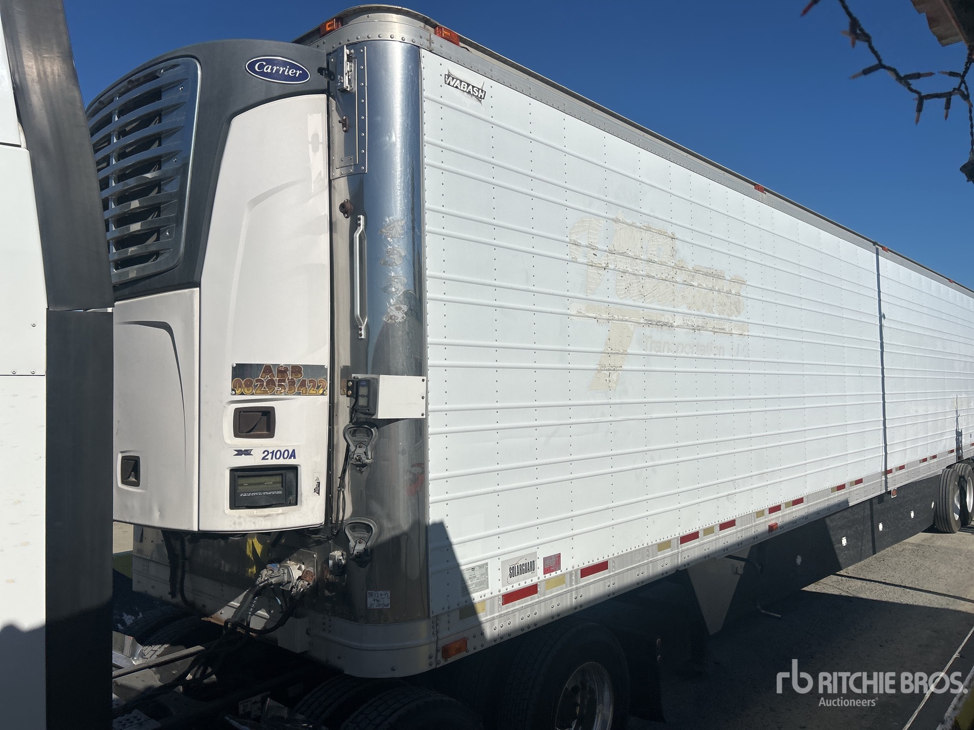 2008 Wabash 53 FT X 102 IN T/A
