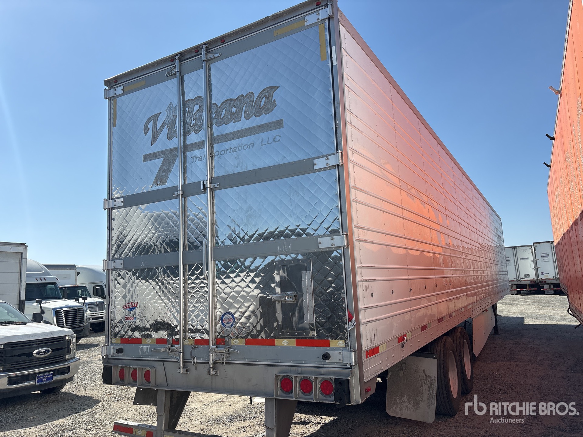 2016 Utility 53 ft x 102 in T/A