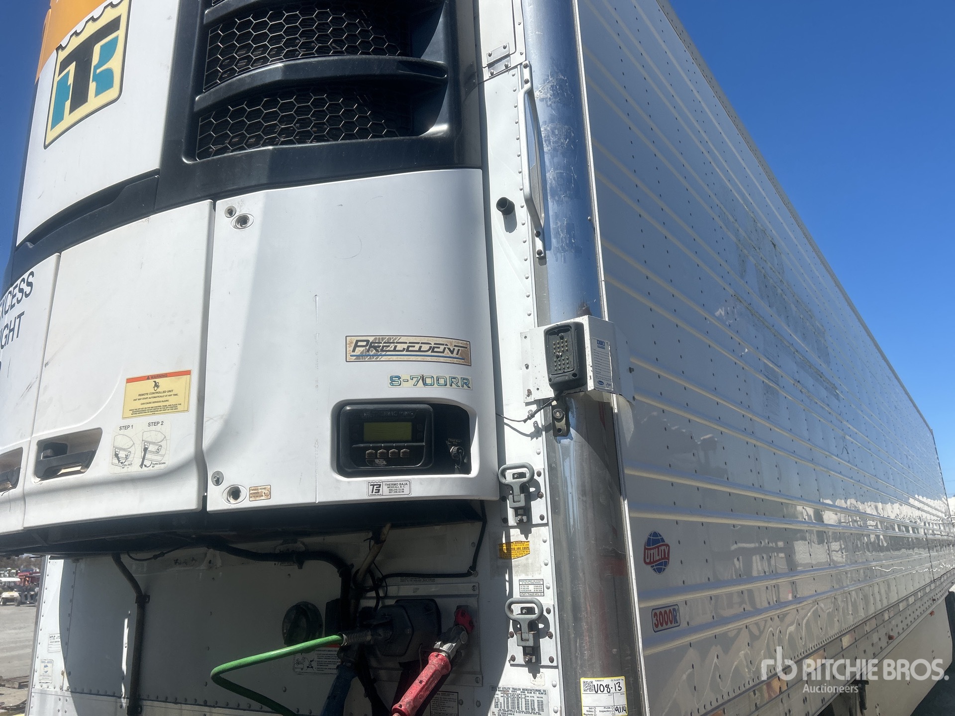 2016 Utility 53 ft x 102 in T/A