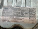 Motor with Emission Label