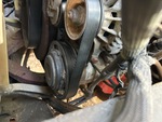 Motor with A/C Compressor