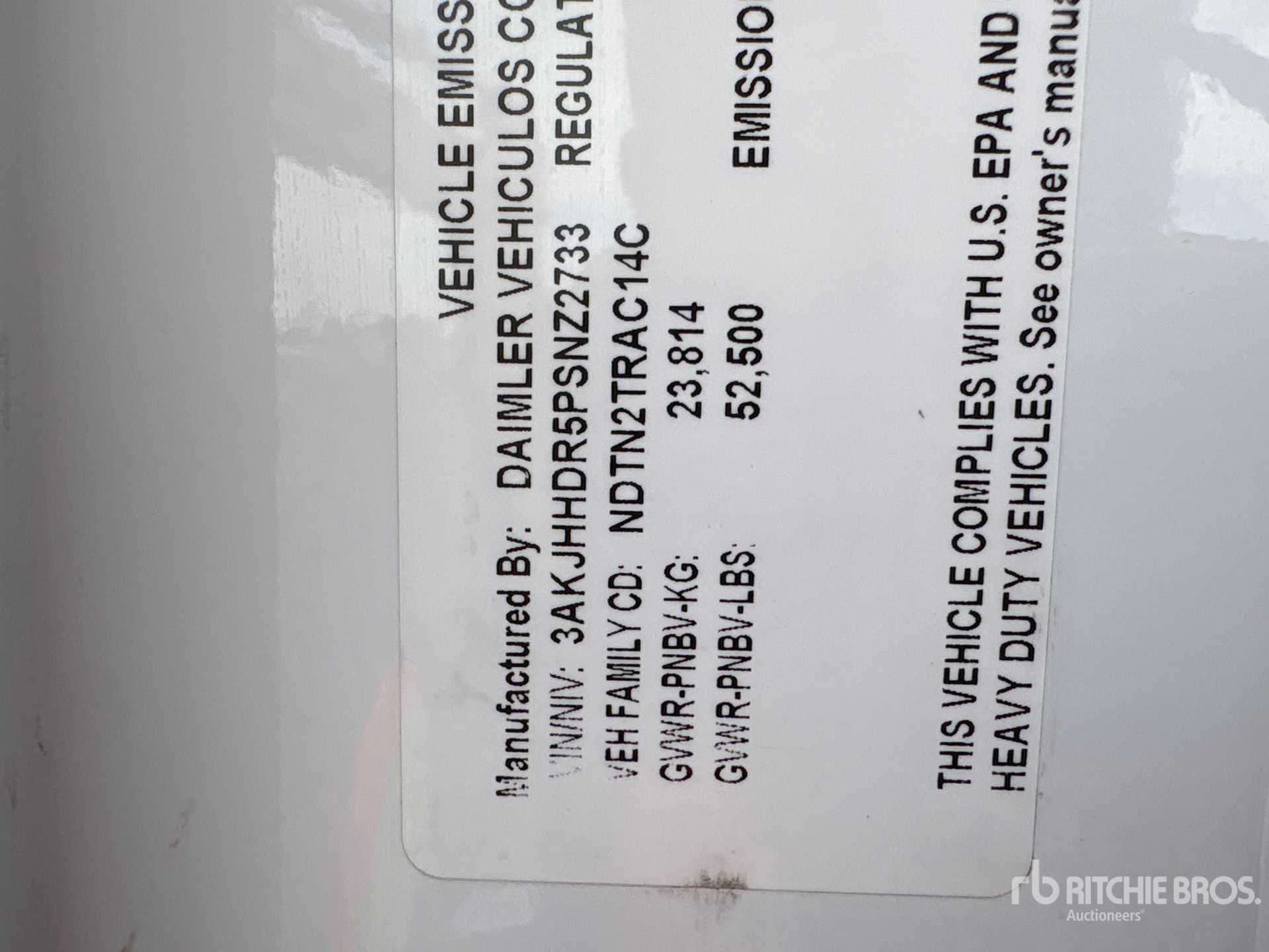 2023 Freightliner CASCADIA 126