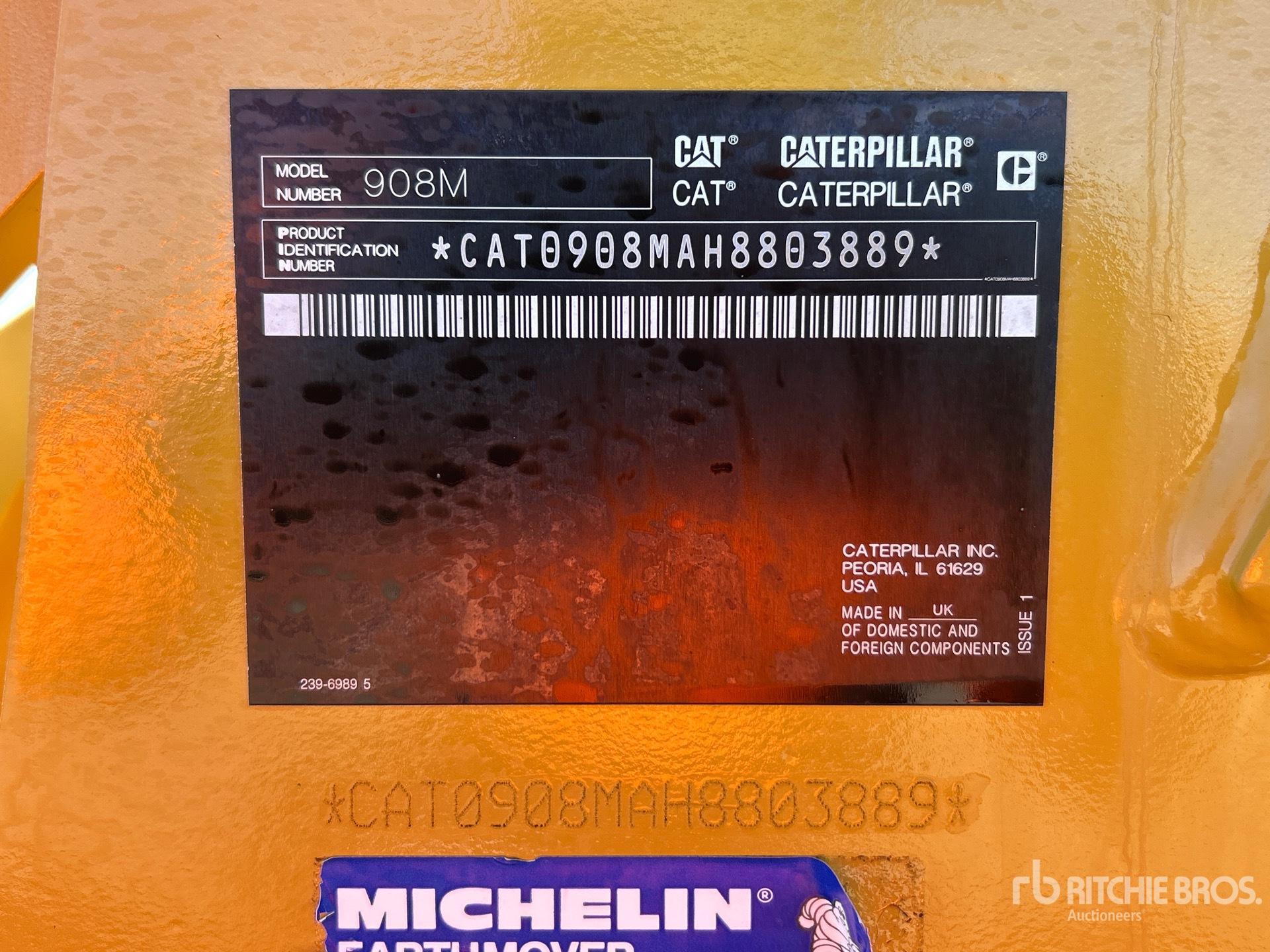 2019 Caterpillar 908M
