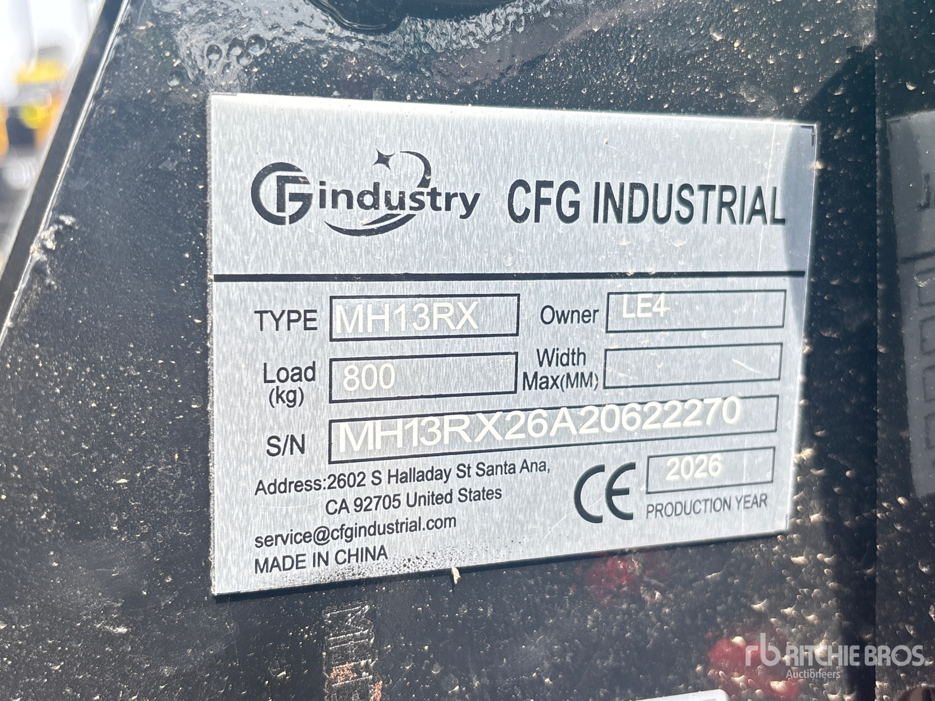 2026 CFG MH13RX