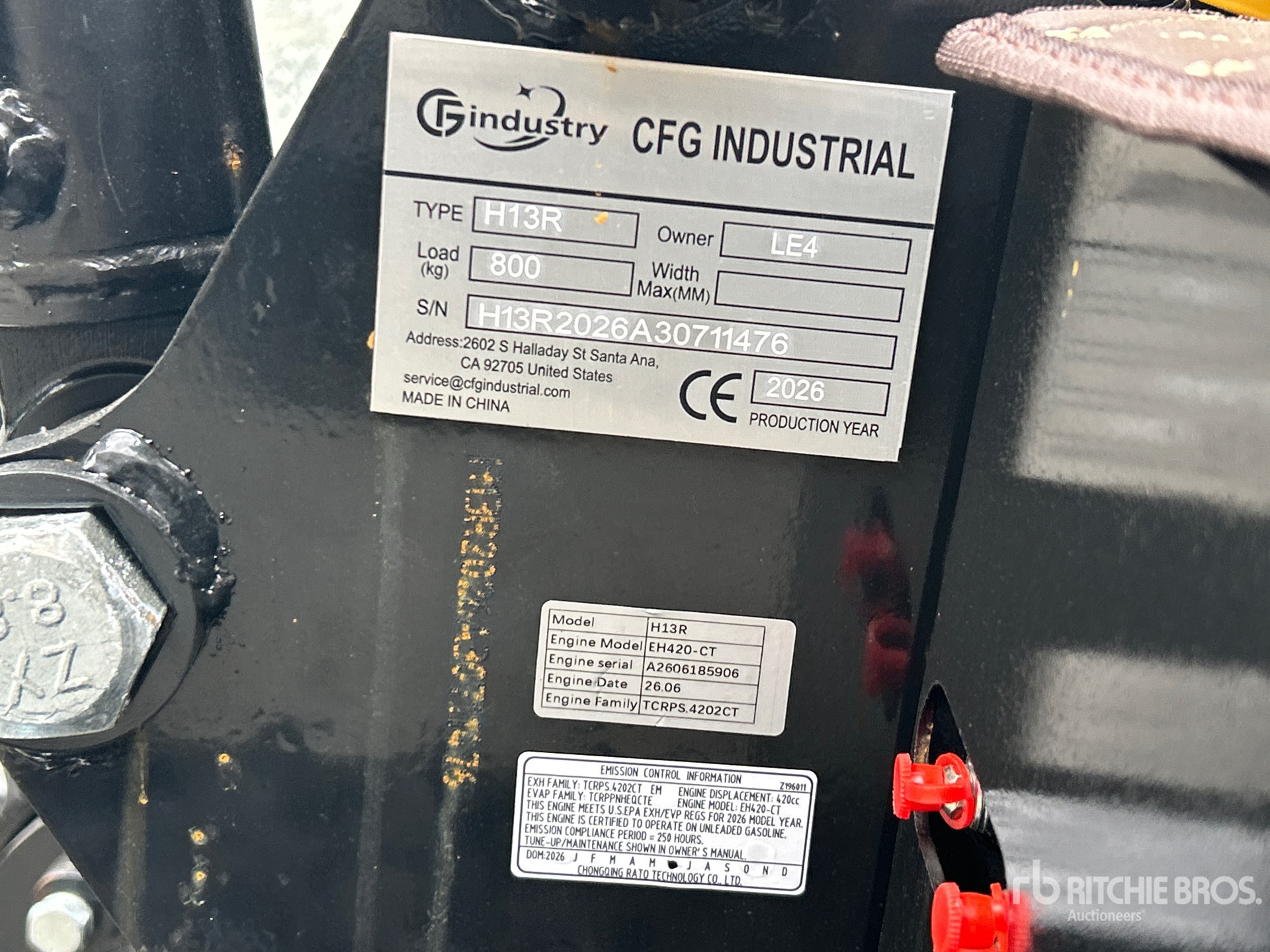 2026 CFG H13R