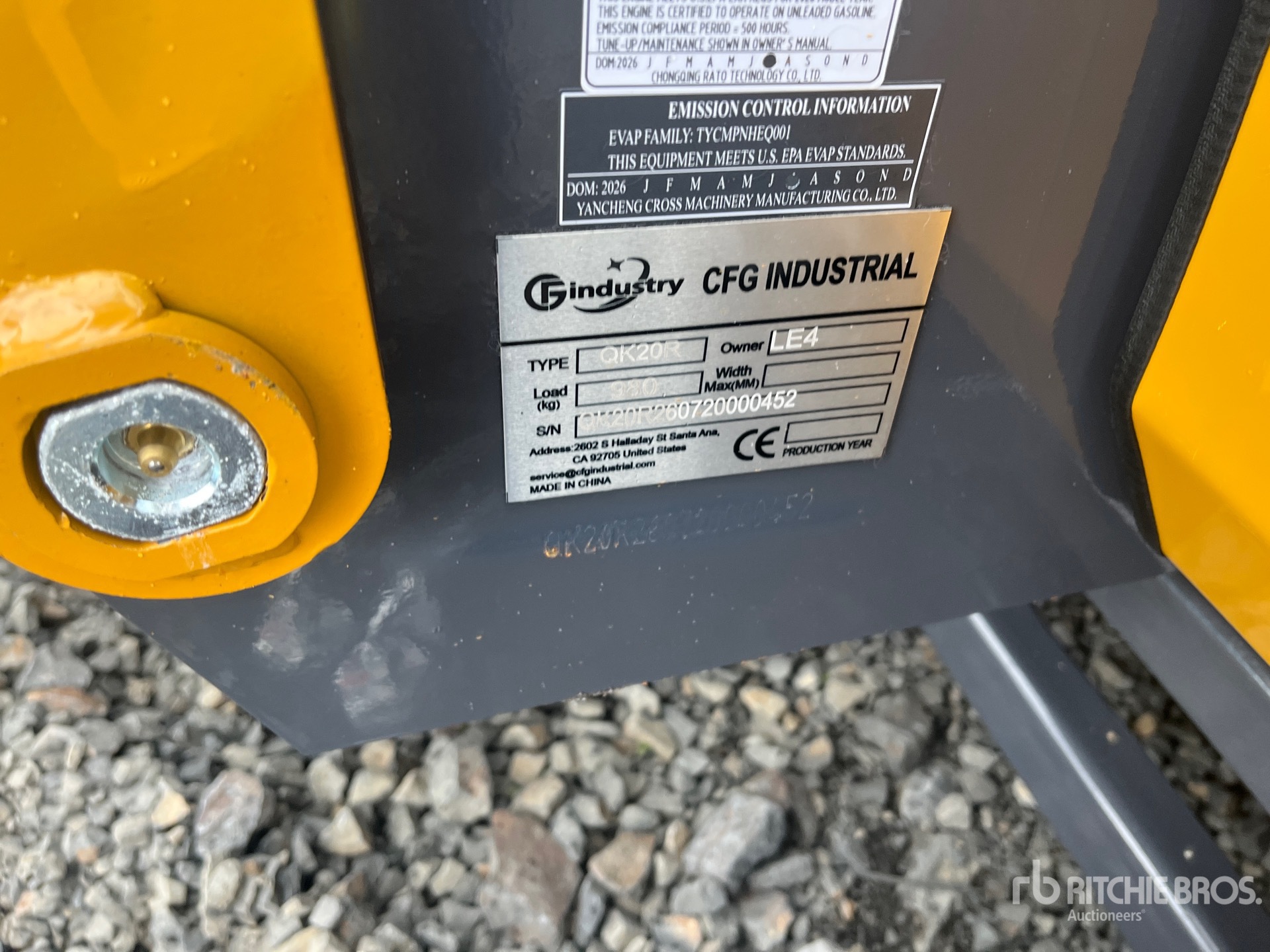 2026 CFG QK20R