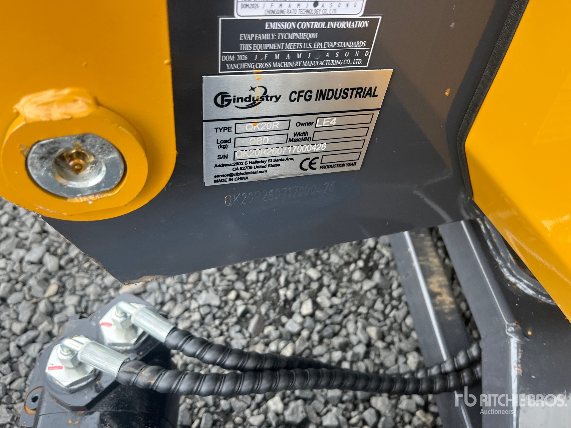 2026 CFG QK20R