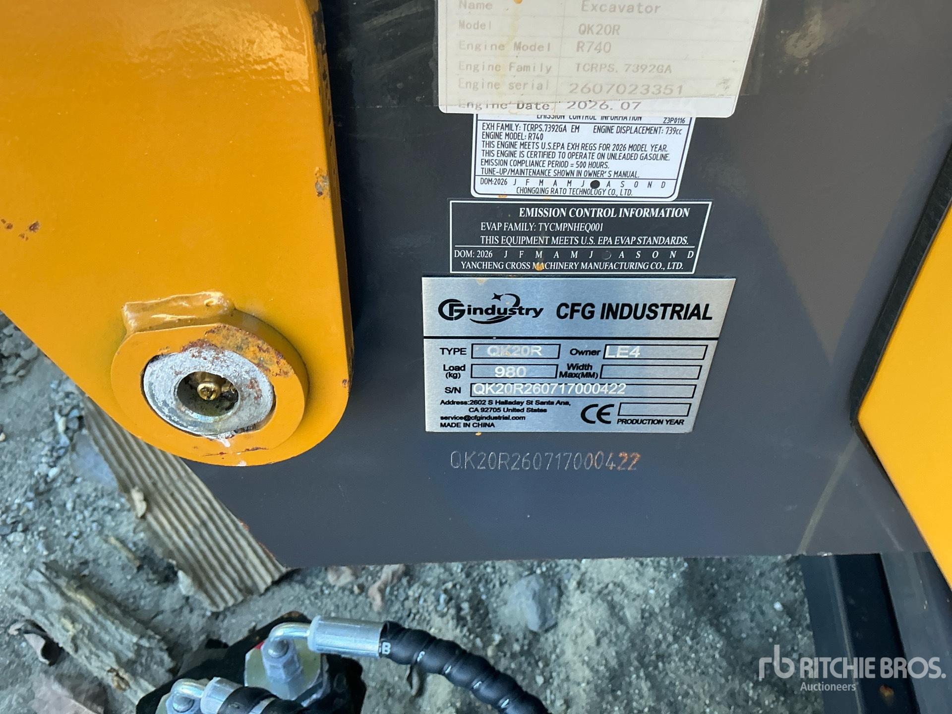 2026 CFG QK20R