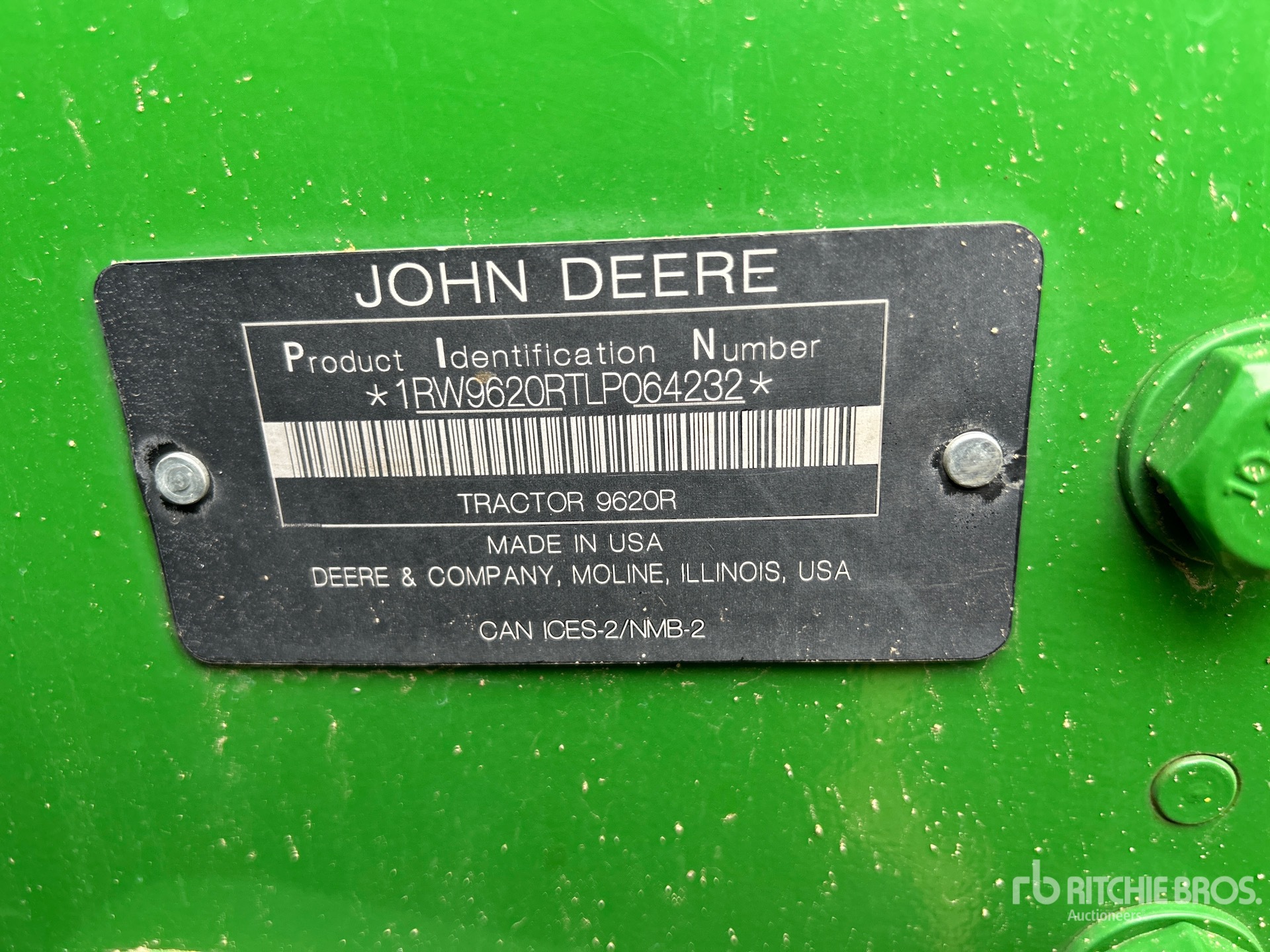 2020 John Deere 9620R