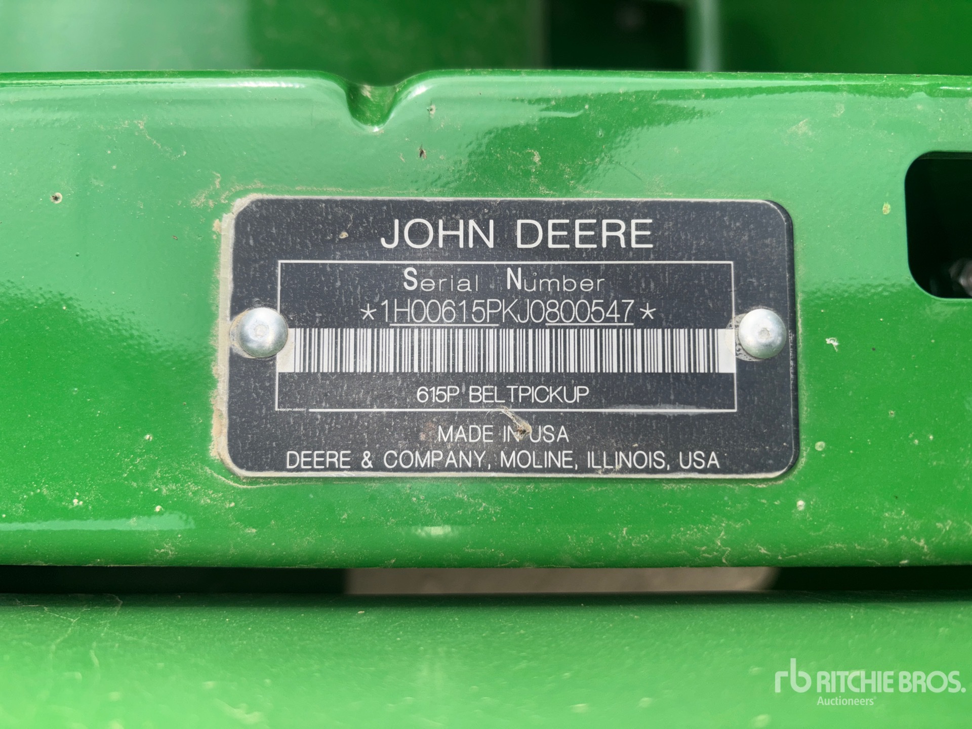 2018 John Deere 615P