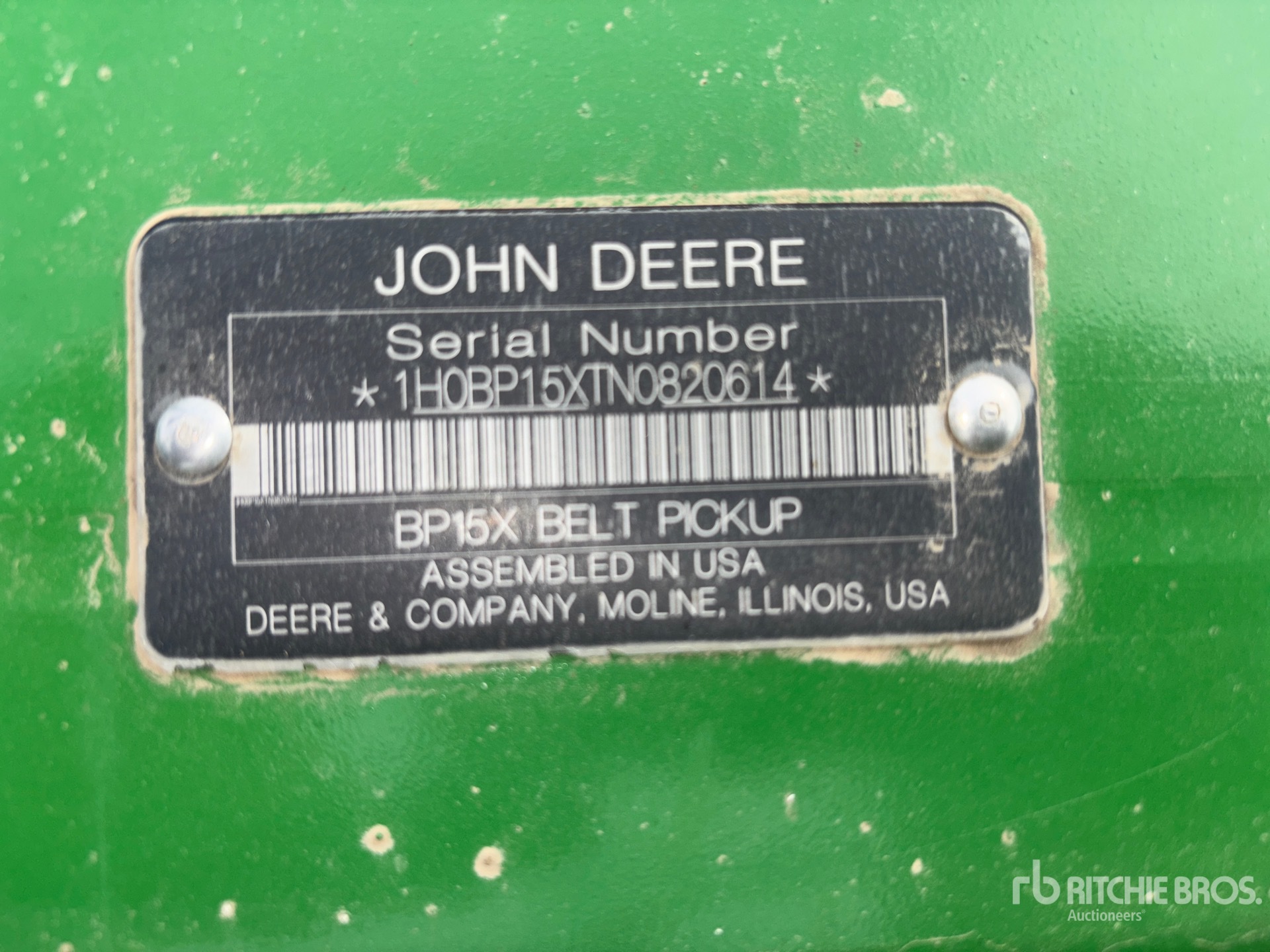2022 John Deere BP15