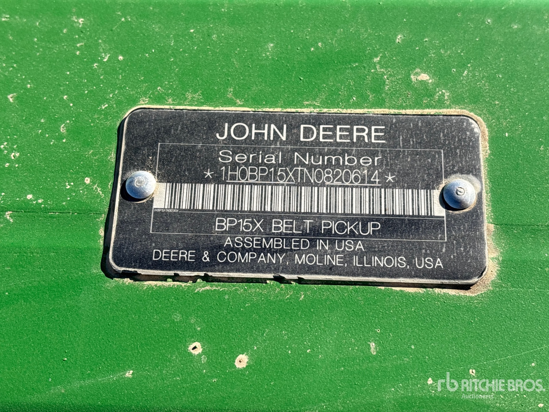 2022 John Deere BP15