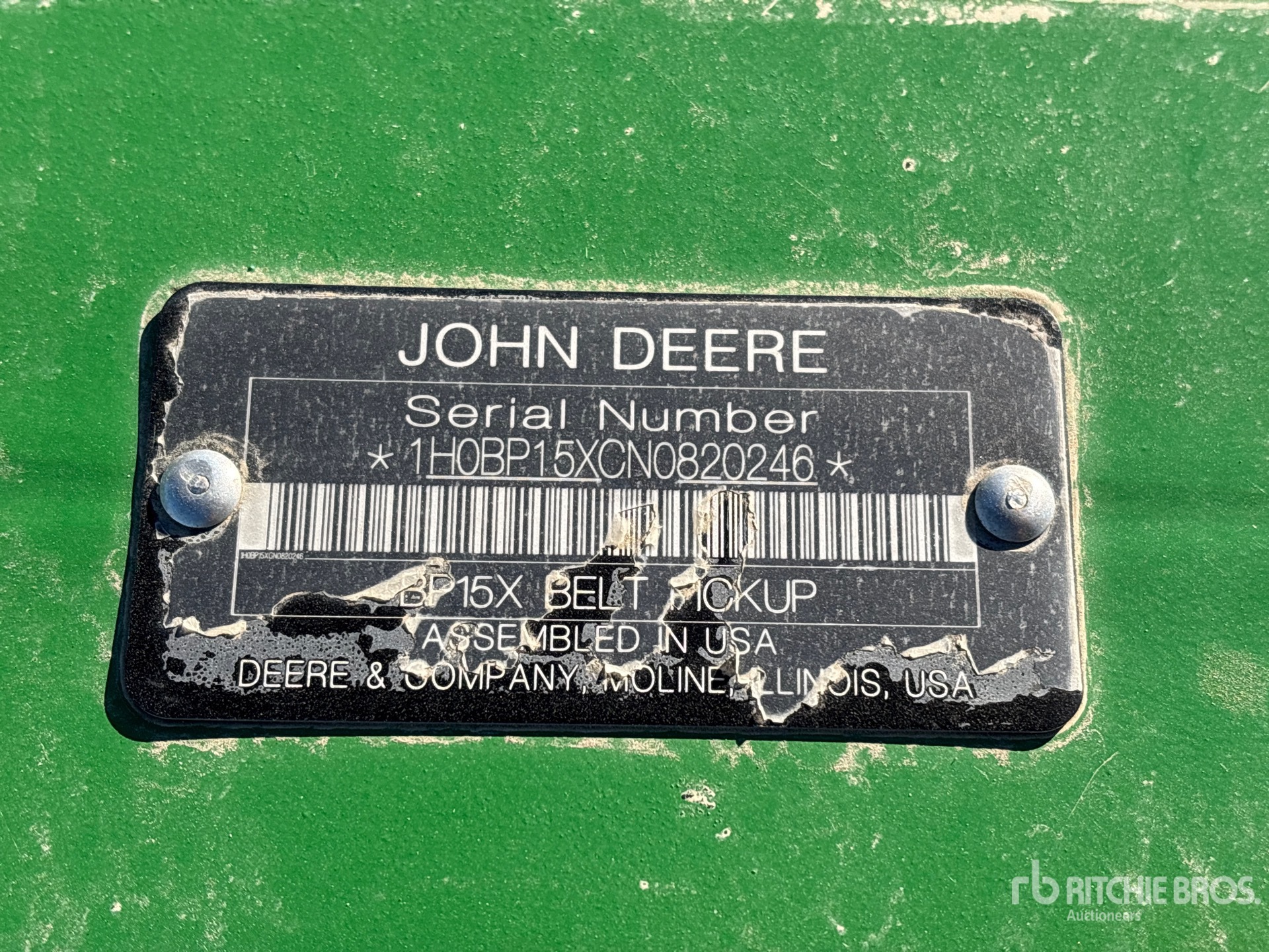 2022 John Deere BP15