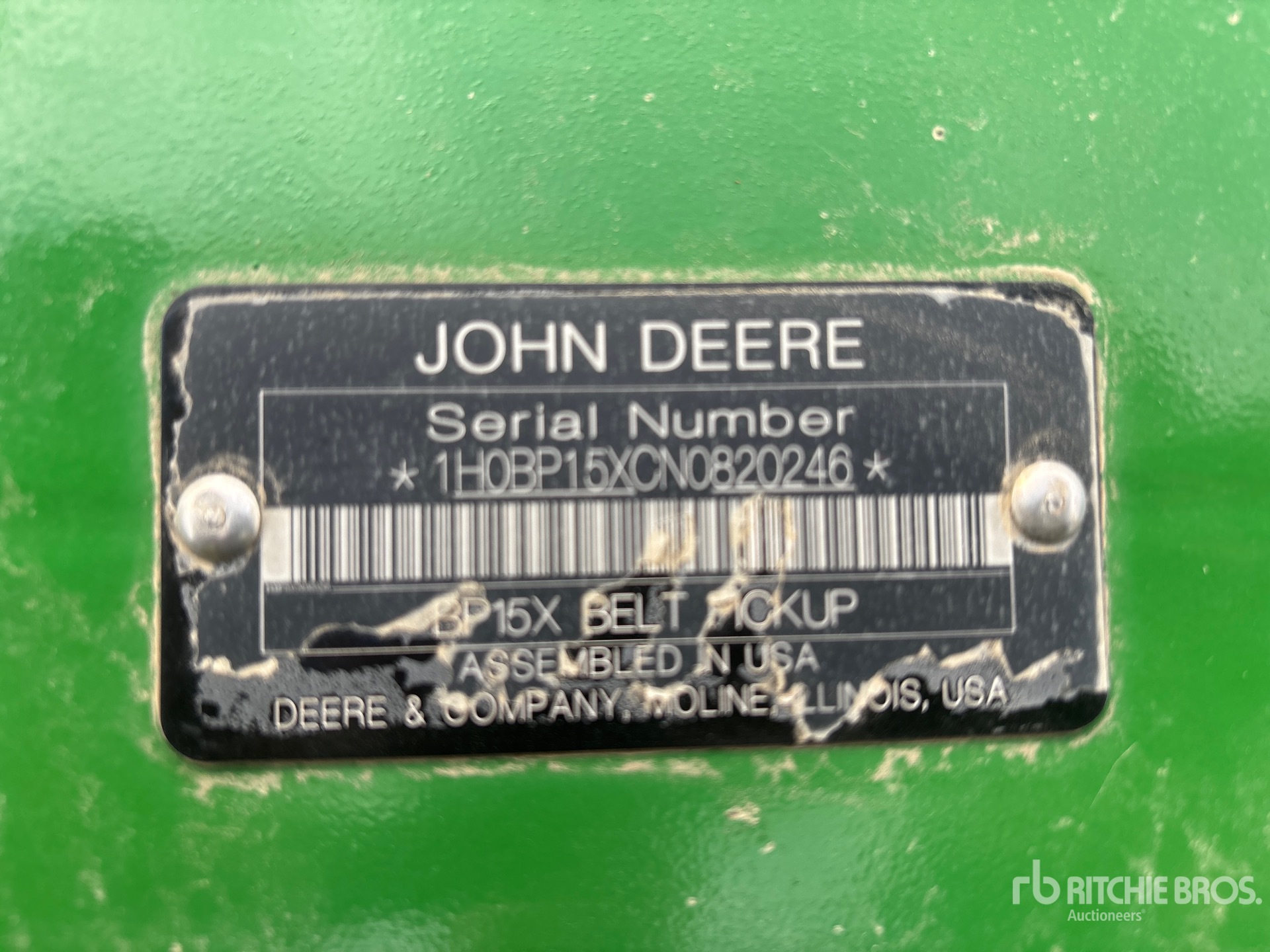 2022 John Deere BP15