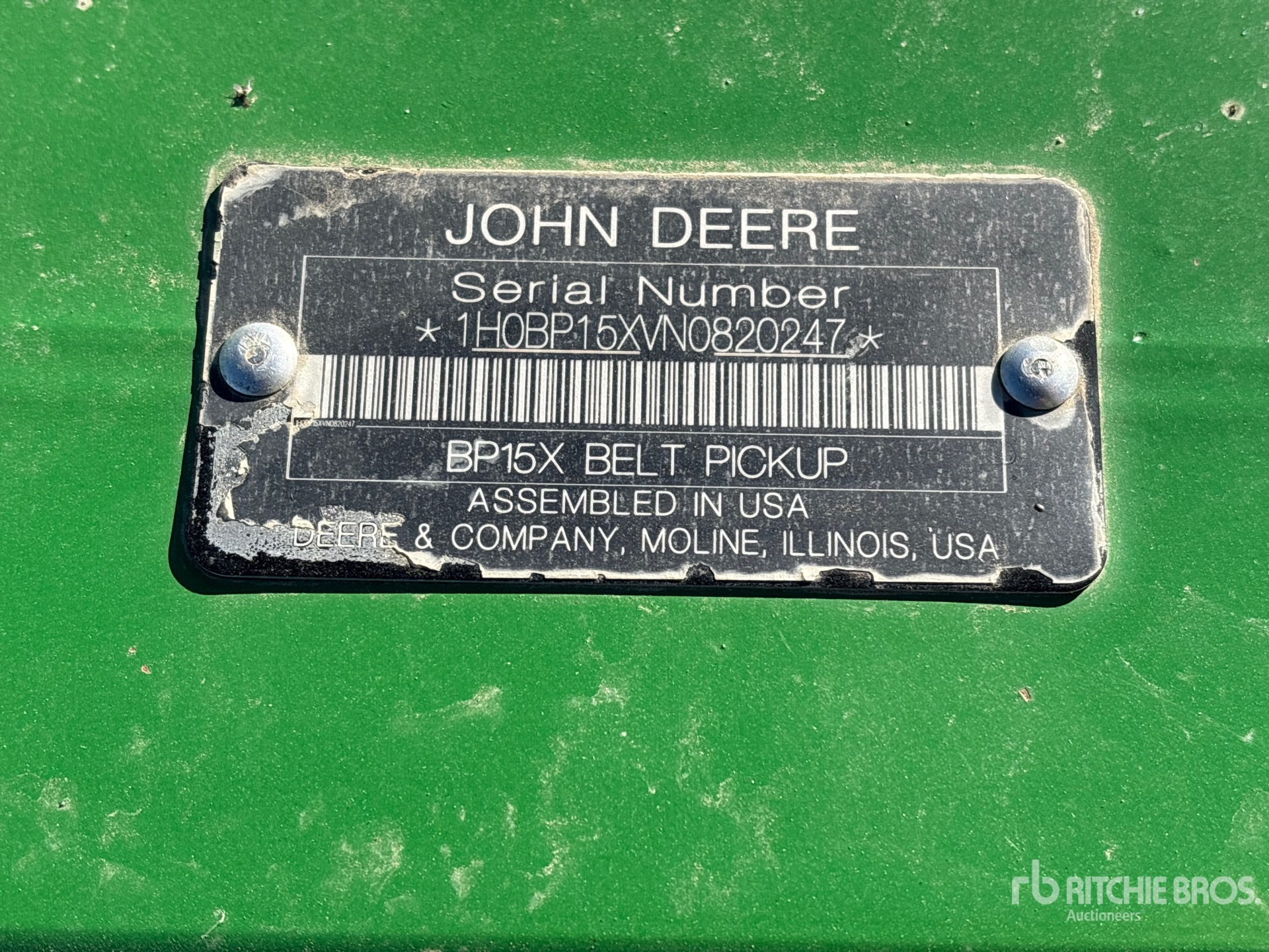 2022 John Deere BP15