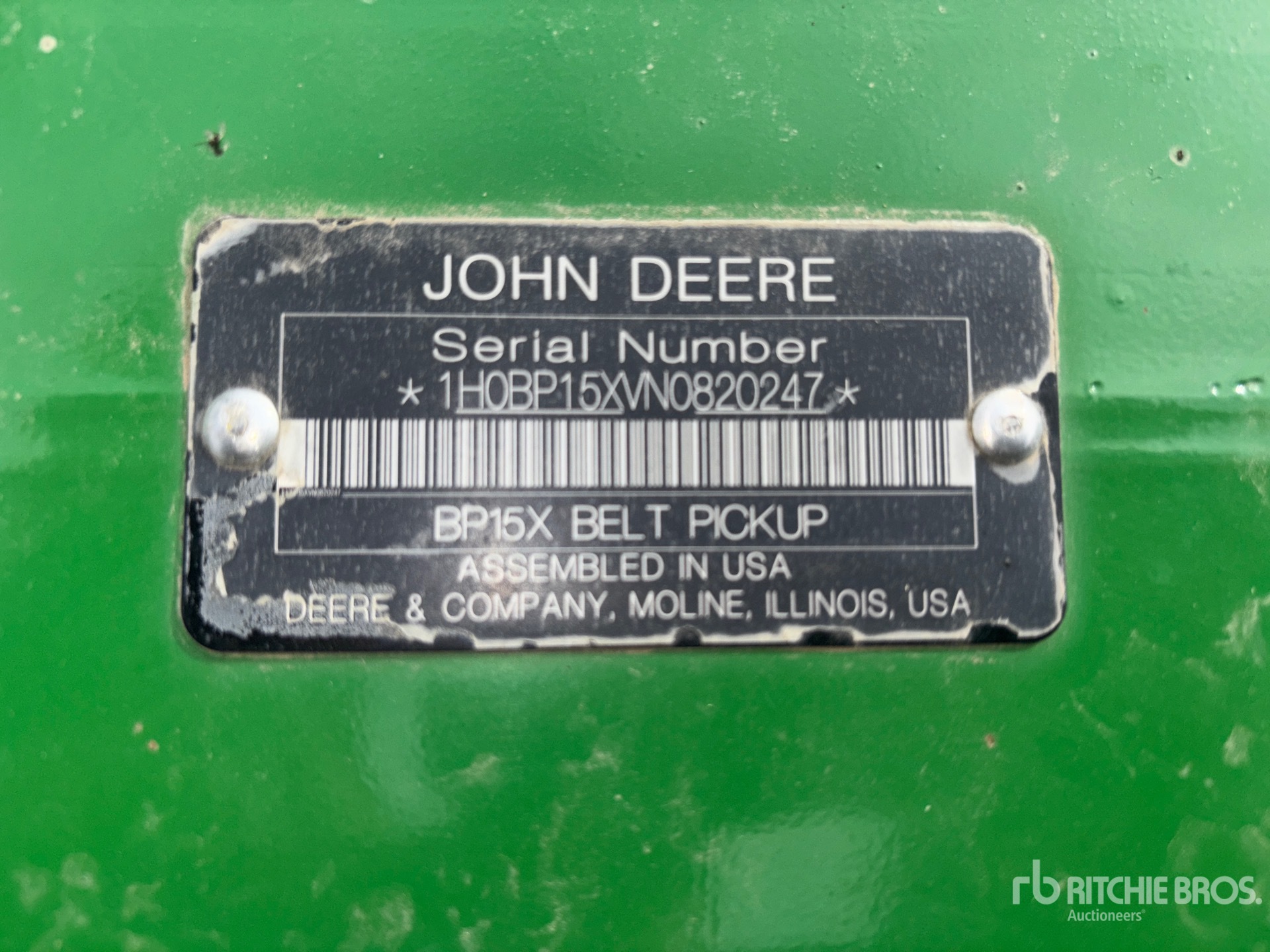 2022 John Deere BP15