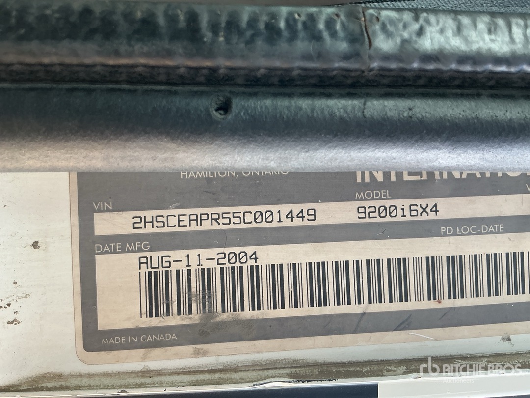 2005 International 9200I