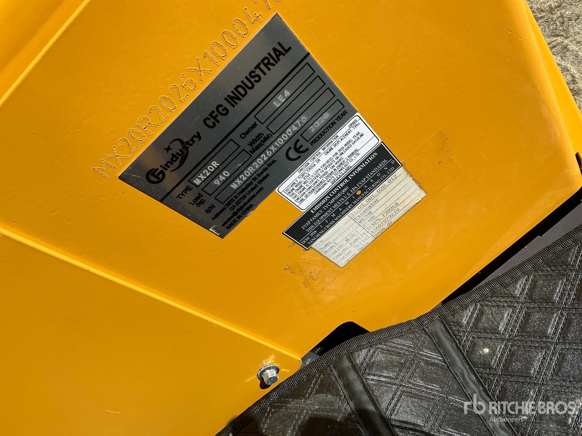 2026 CFG MX20R