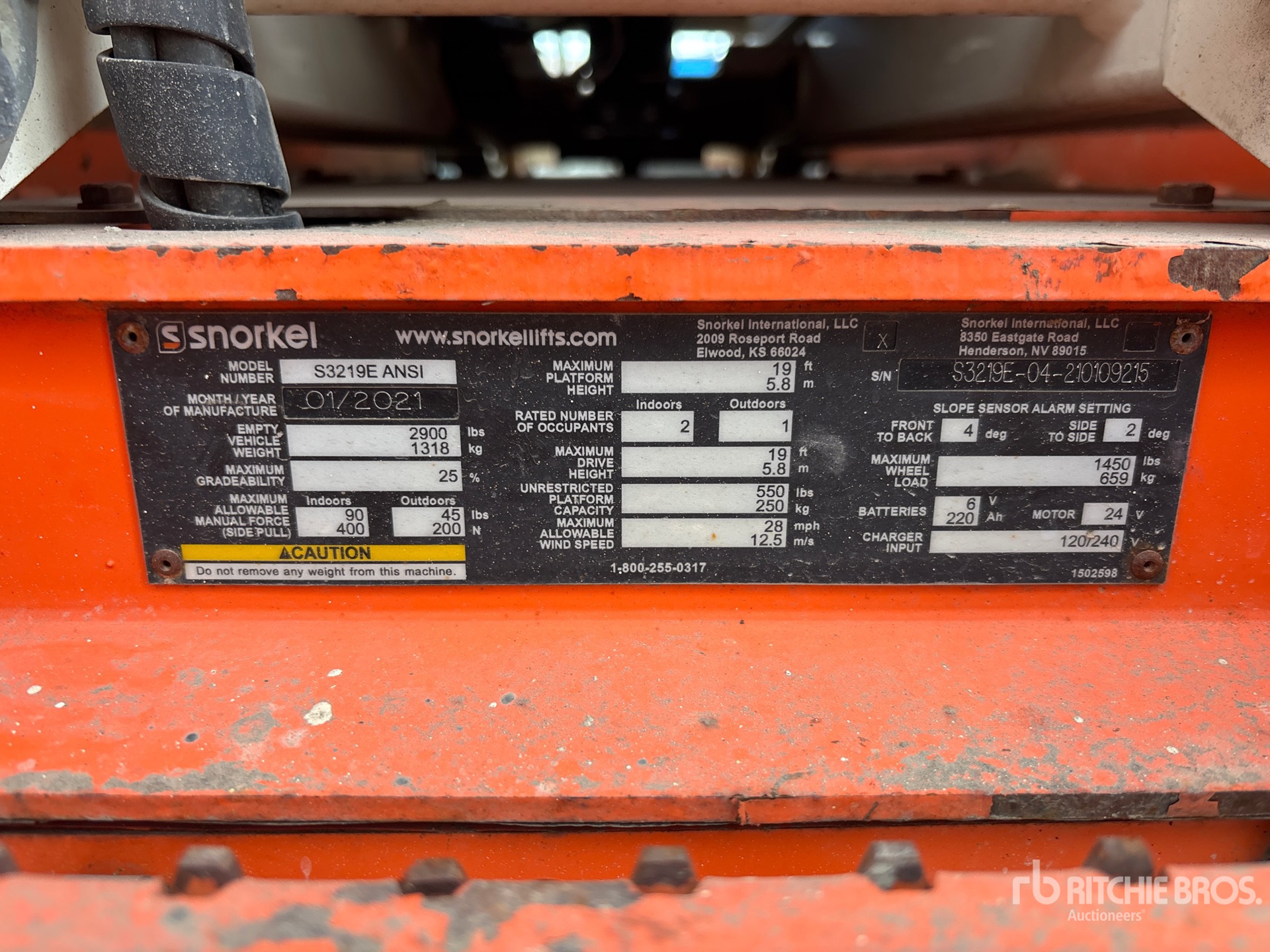 2021 Snorkel S3219E