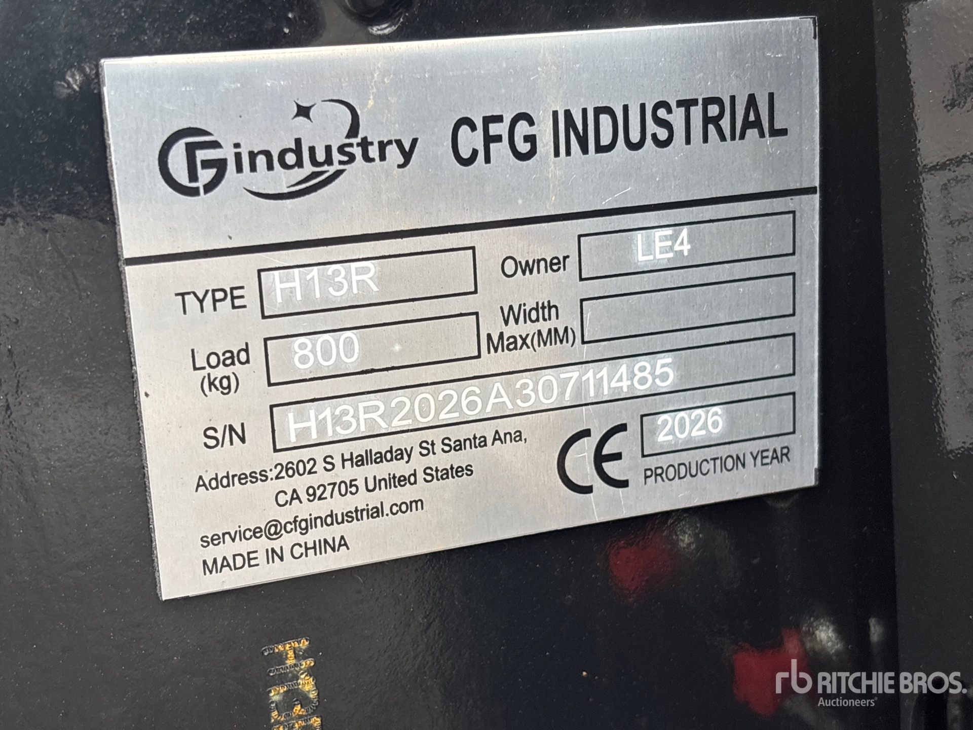 2026 CFG H13R