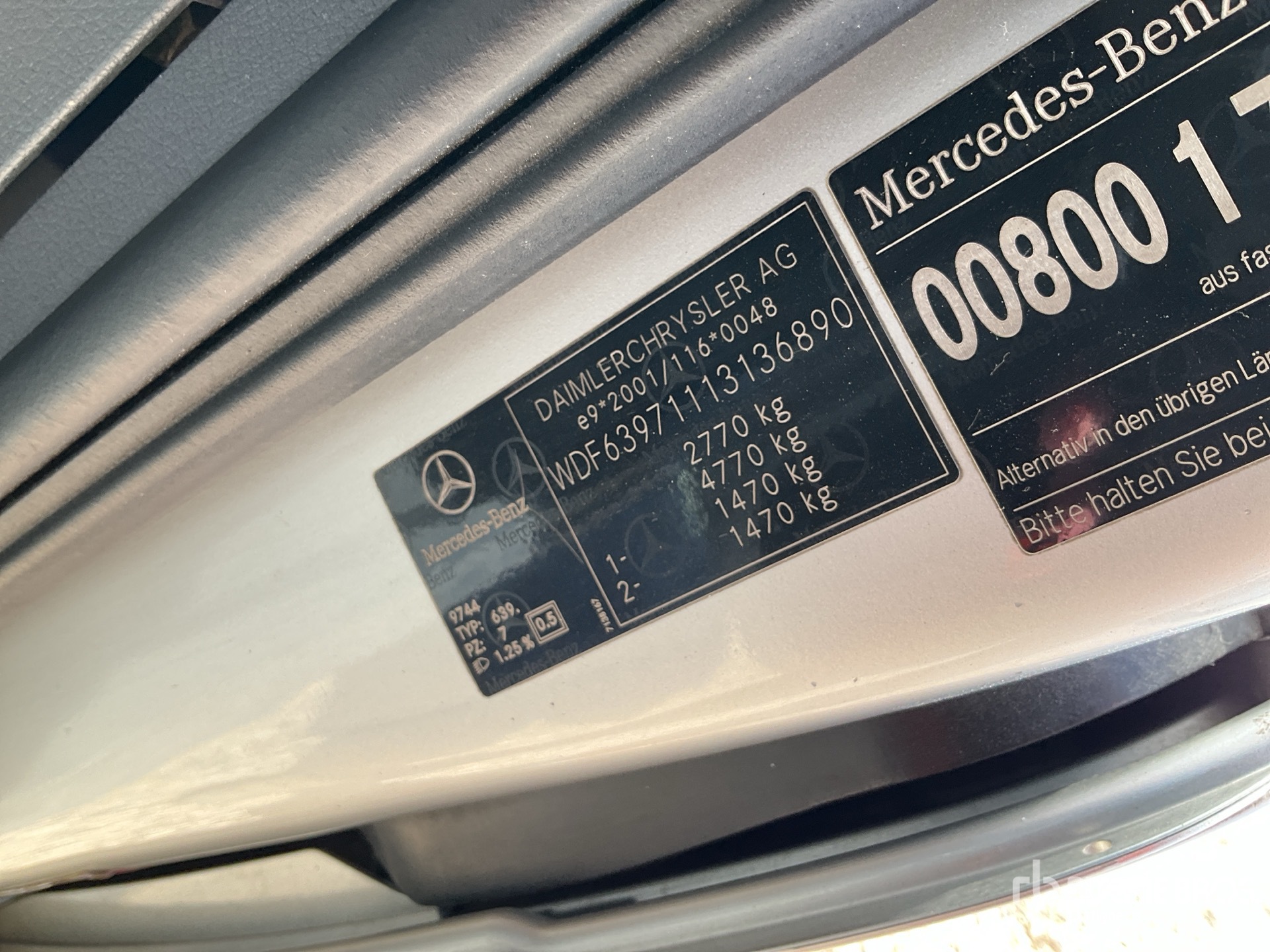 2005 Mercedes-Benz VIANO CDI200