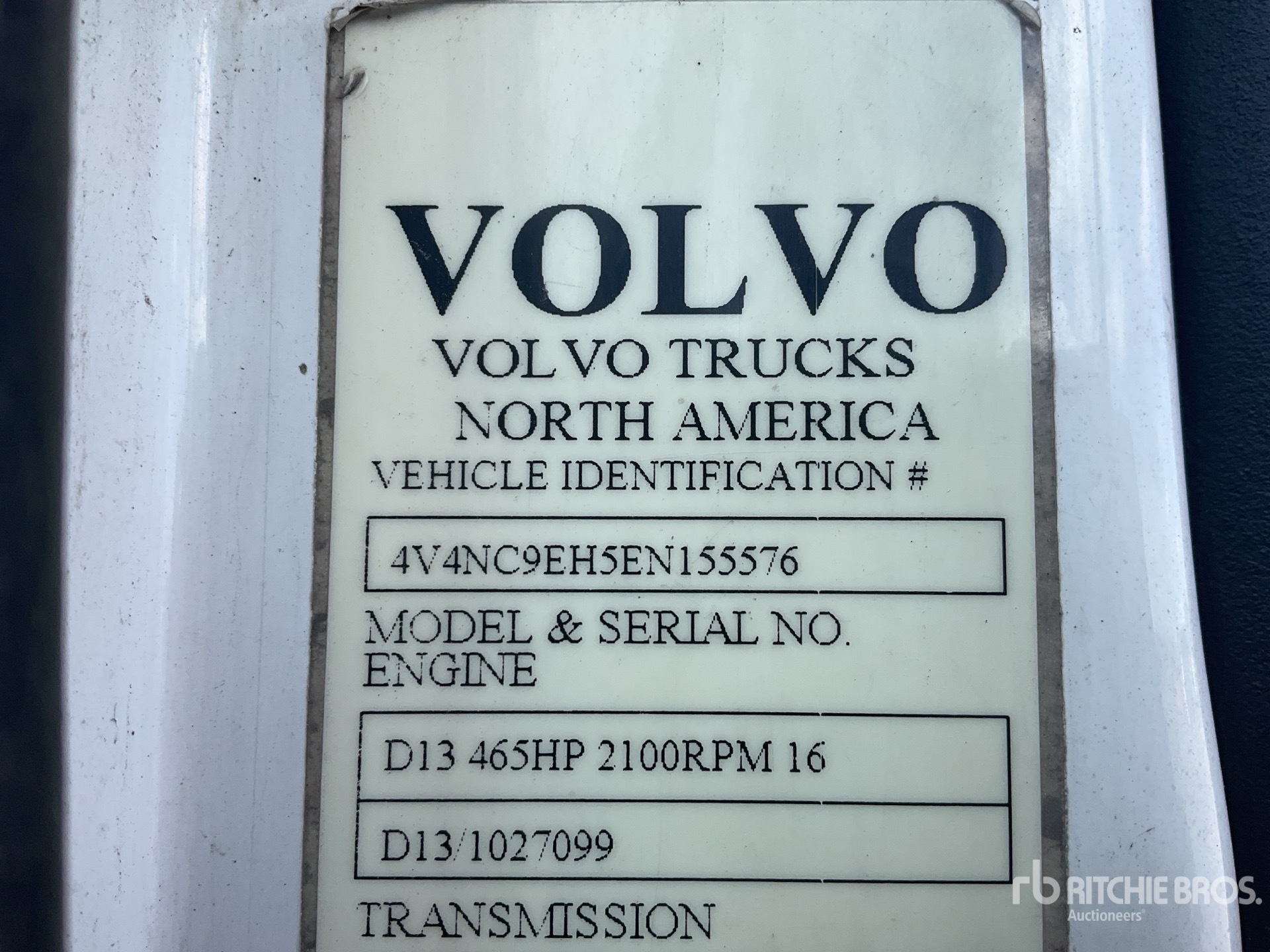 Photo of 2014 Volvo VNL 64T 430