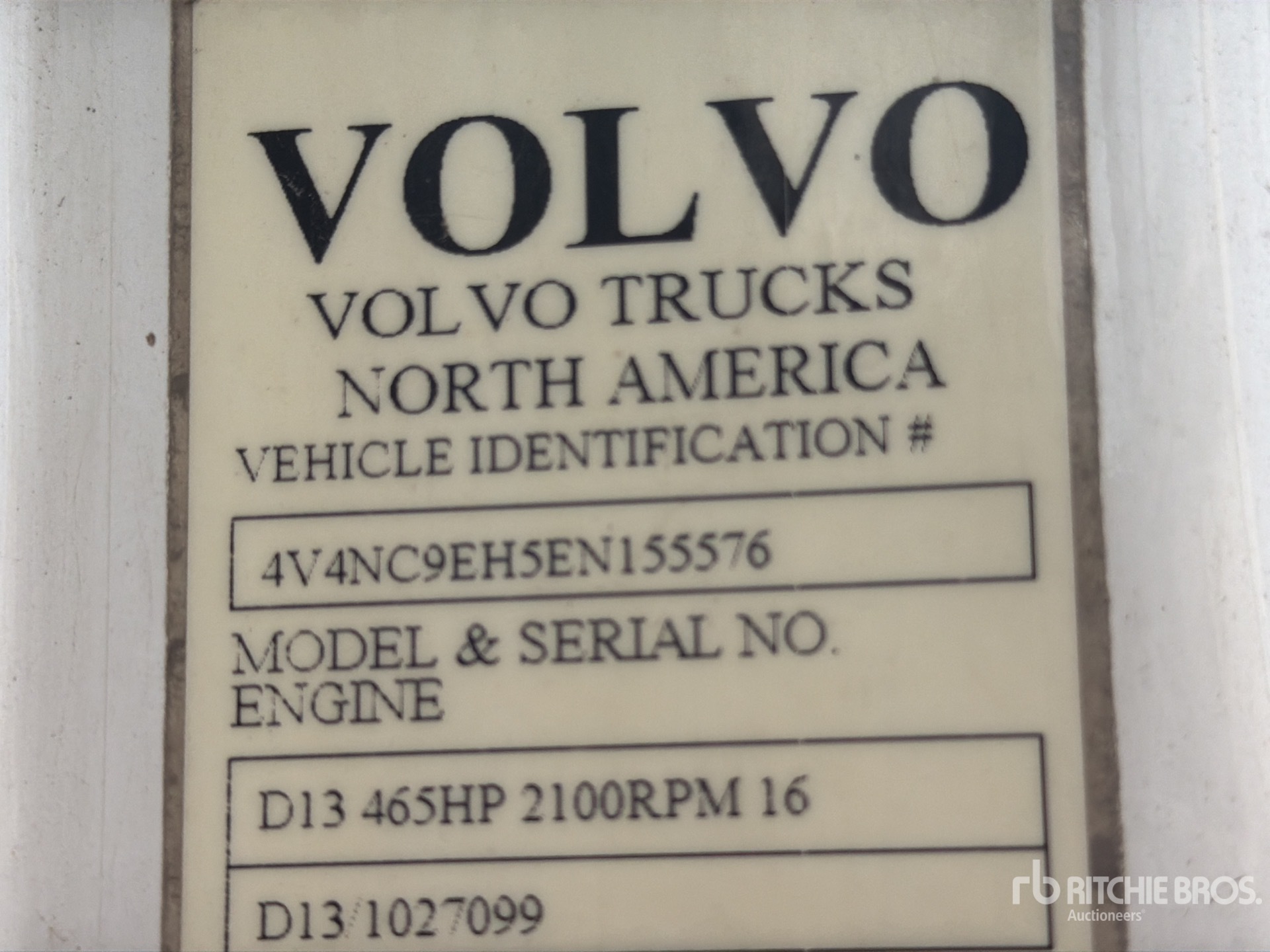 2014 Volvo VNL 64T 430