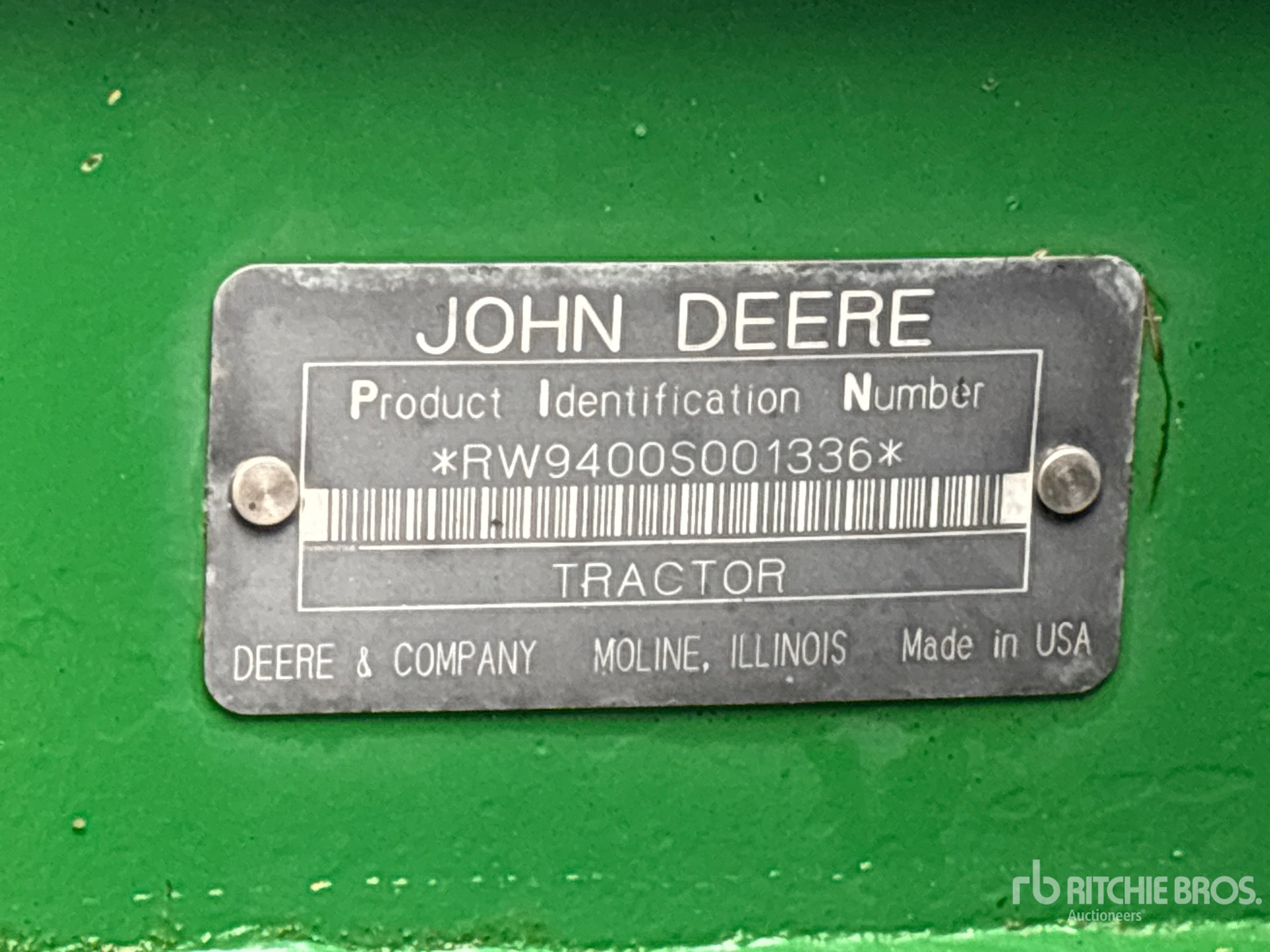 1997 John Deere 9400